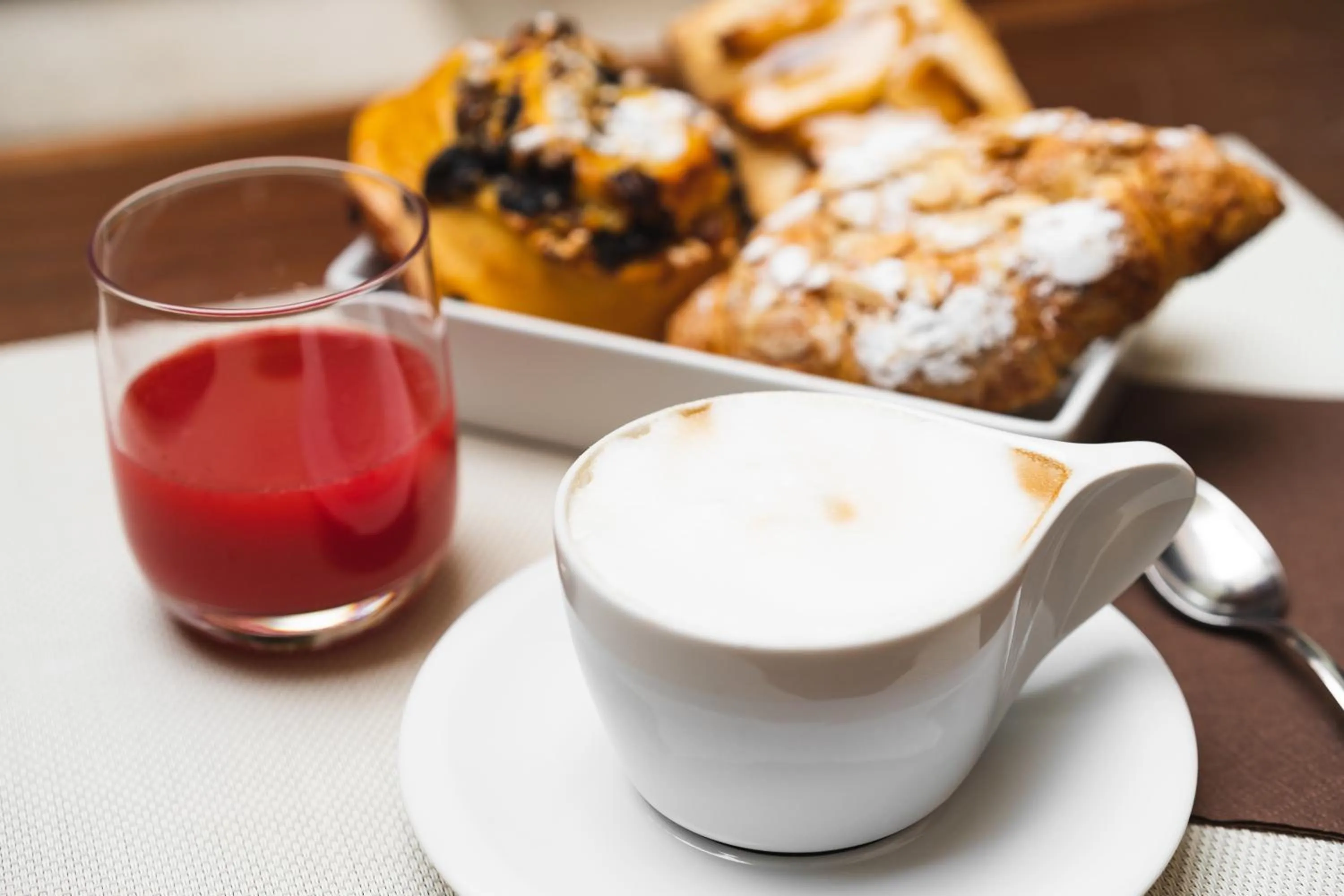 Continental breakfast in La Locanda Del Conte Mameli