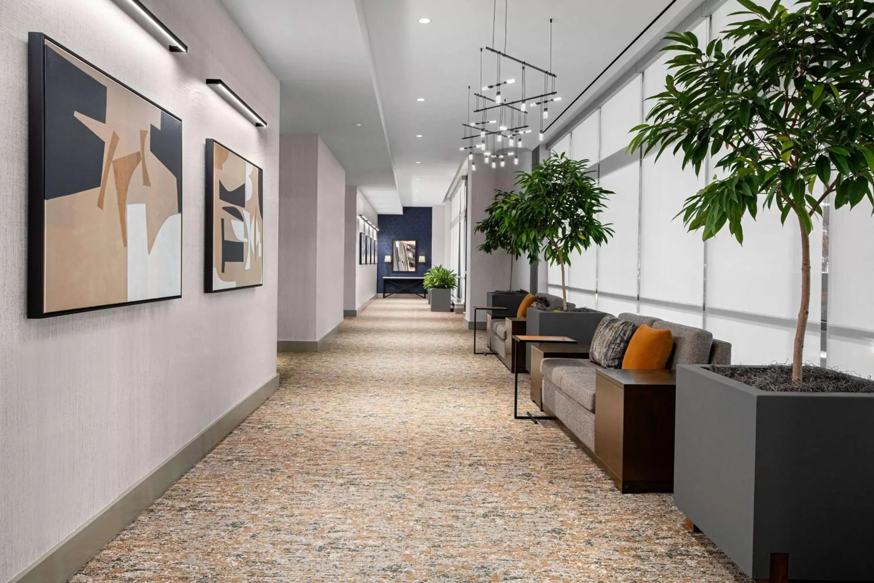 Meeting/conference room, Lobby/Reception in Hilton Garden Inn Camden Waterfront Philadelphia