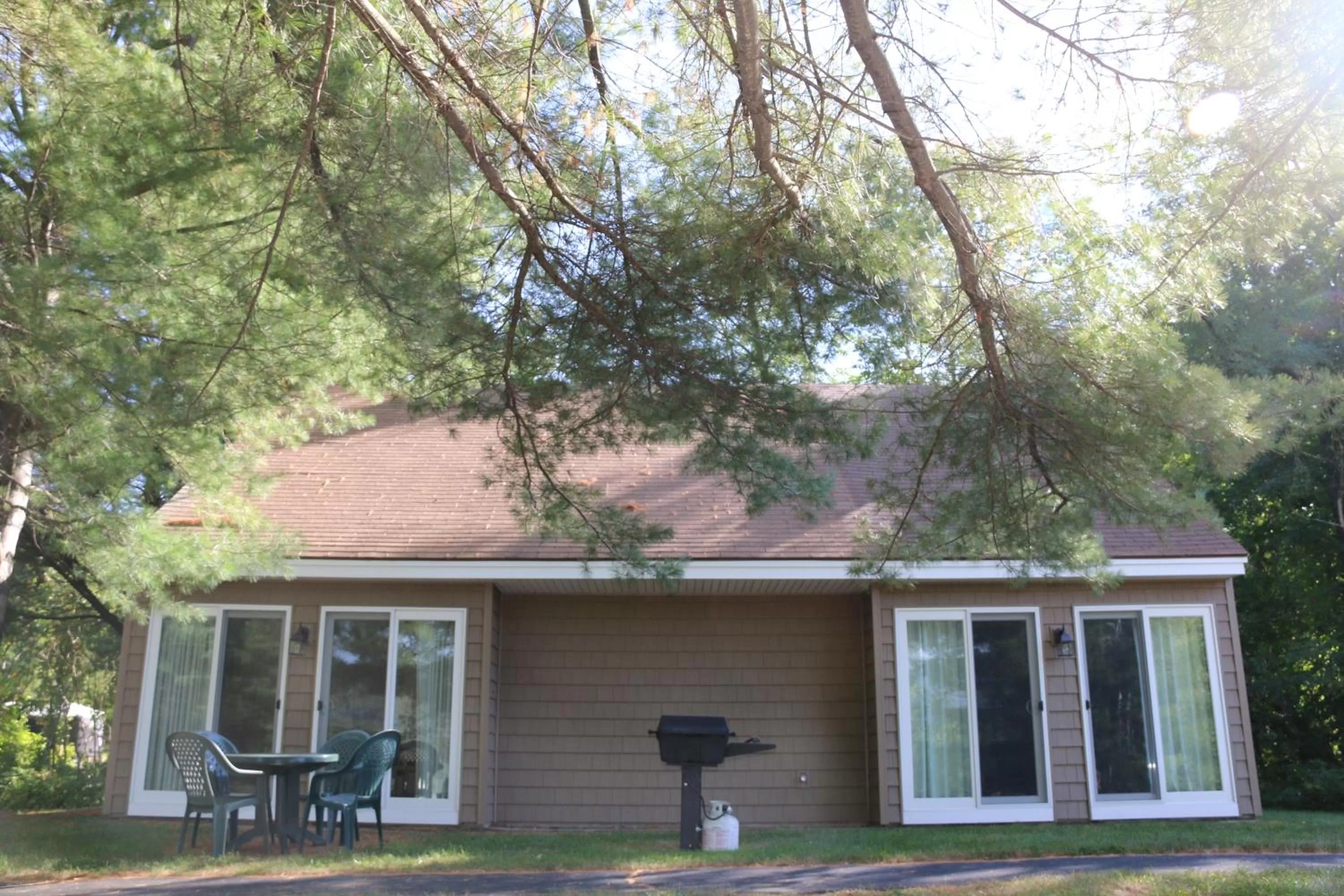 Patio in Cathedral Ledge Resort