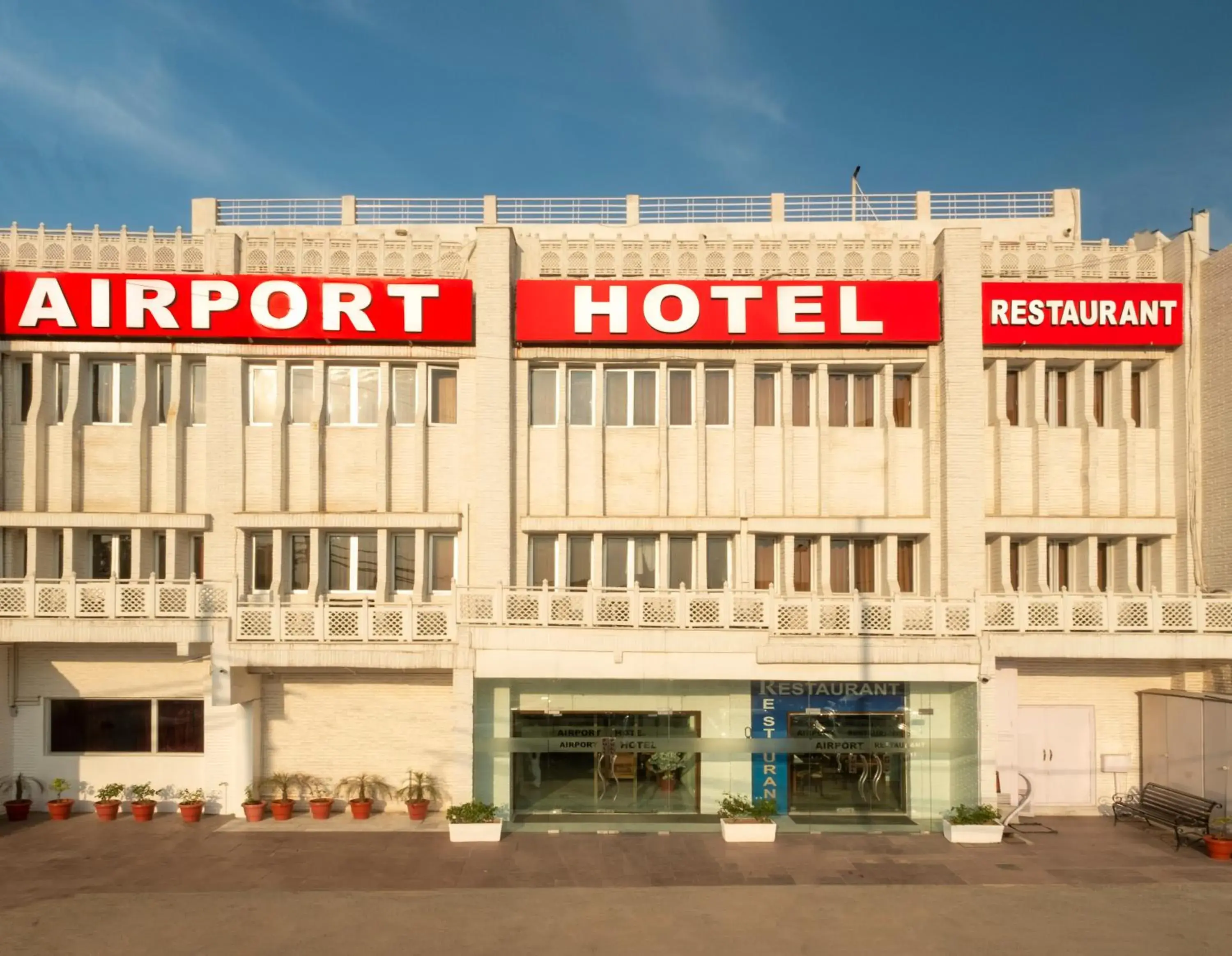 Property Building in Airport Hotel