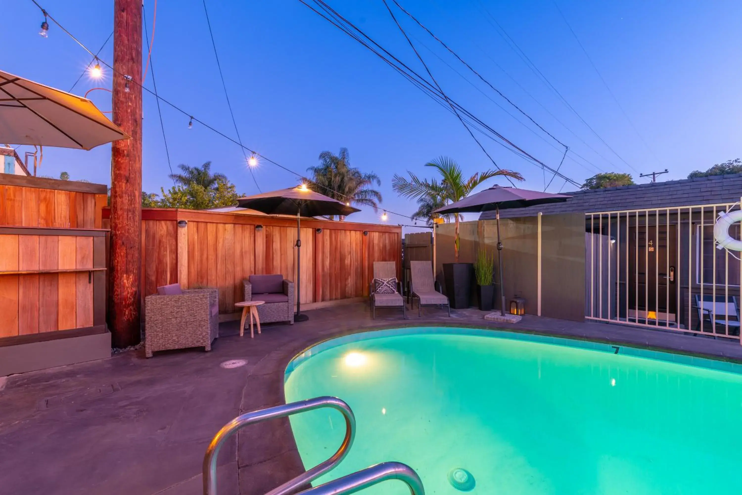 Swimming Pool in Shell Beach Inn