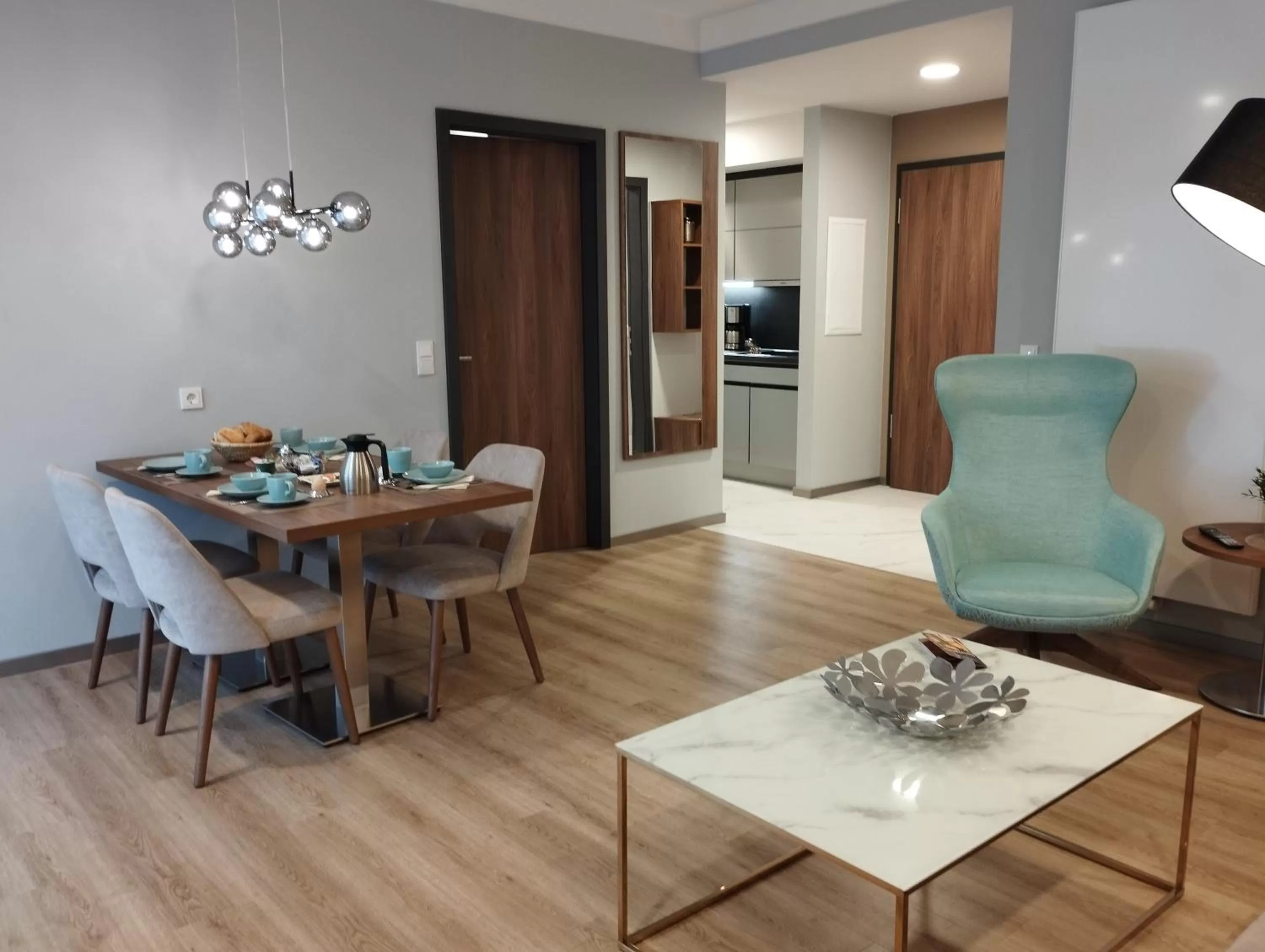 Kitchen or kitchenette in Hotel Herzog Georg