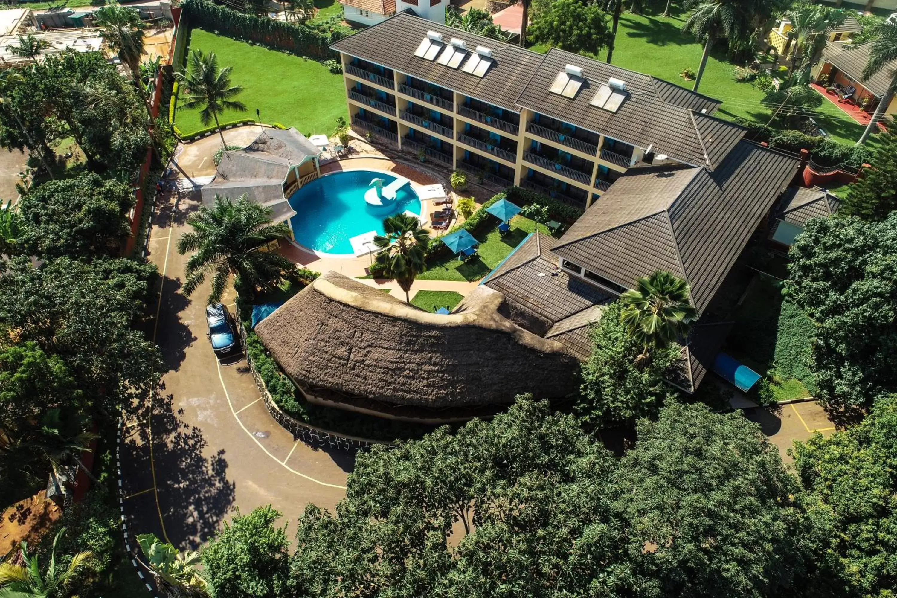 Property building, Bird's-eye View in Dolphin Suites