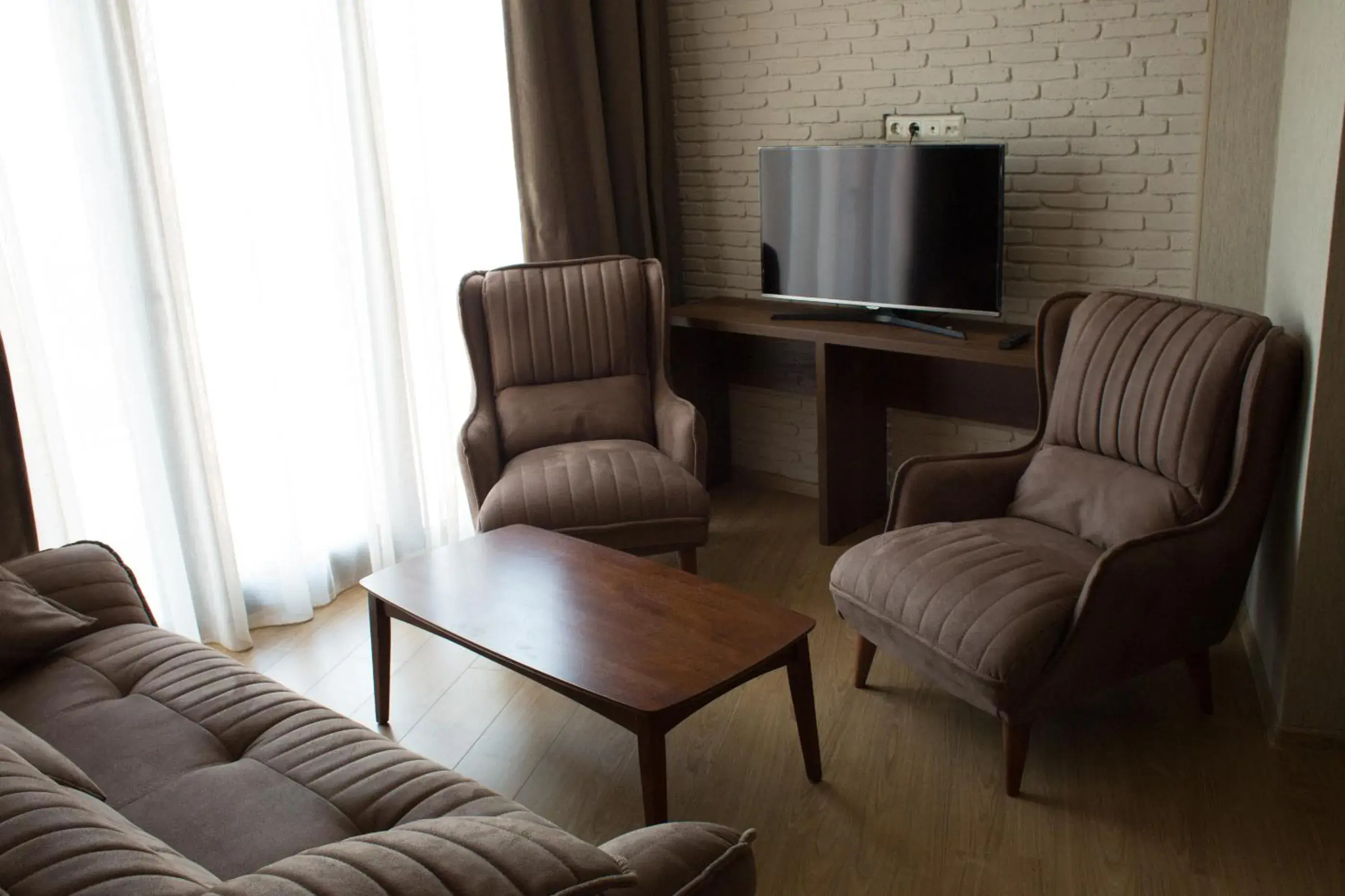 TV and multimedia, Seating Area in Hotel Metekhi Line