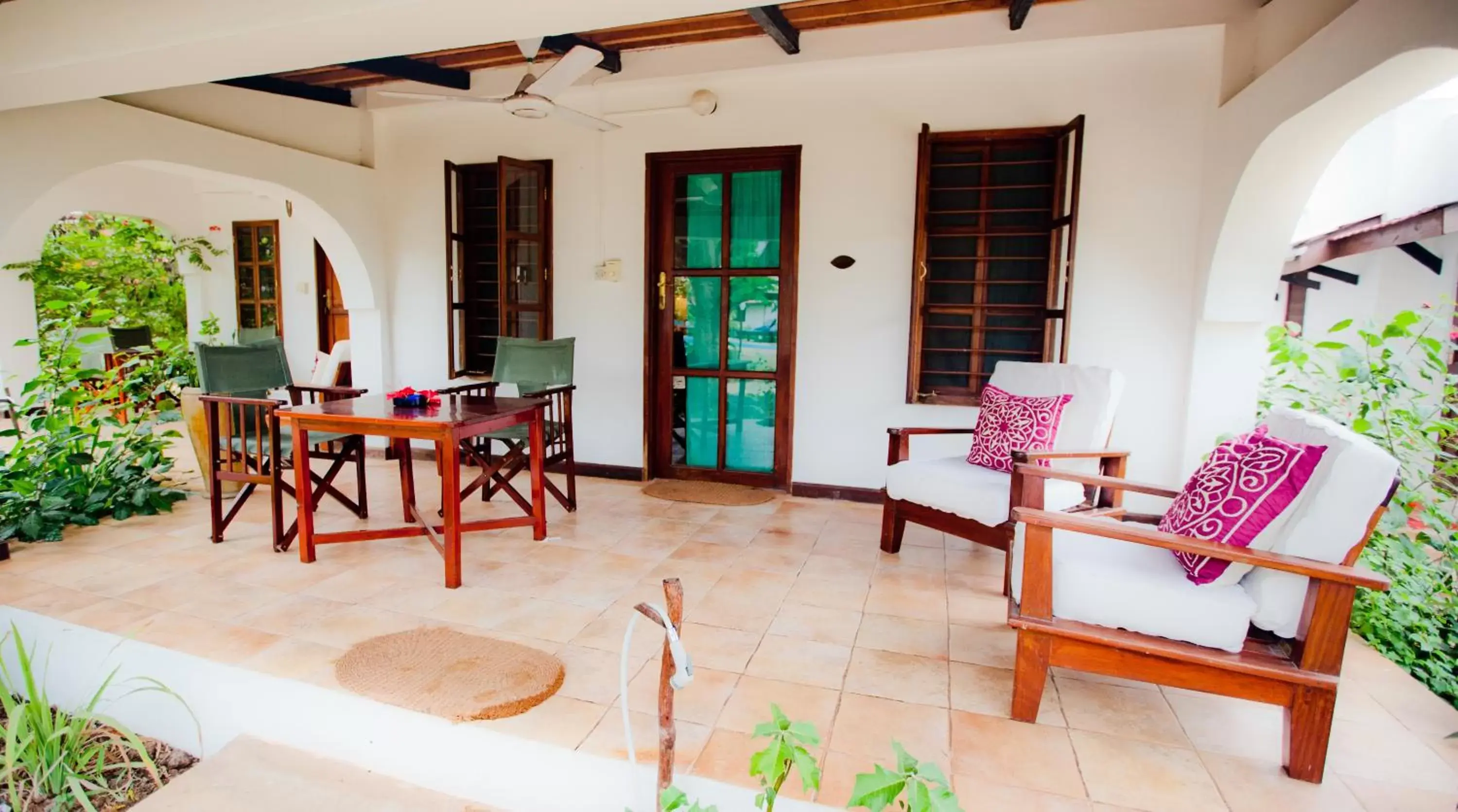 Balcony/Terrace in Flame Tree Cottages