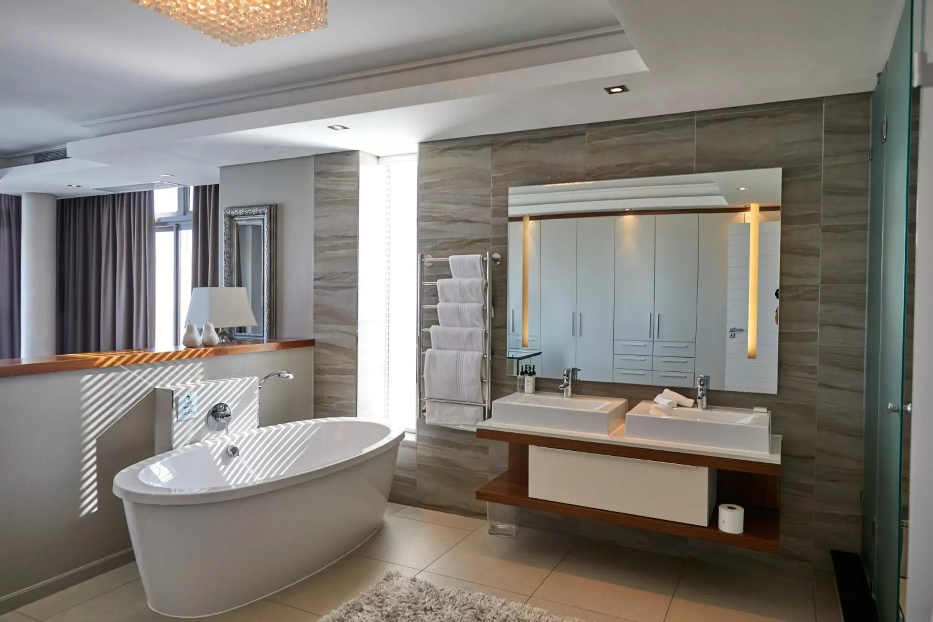 Bathroom in The Residences at Crystal Towers