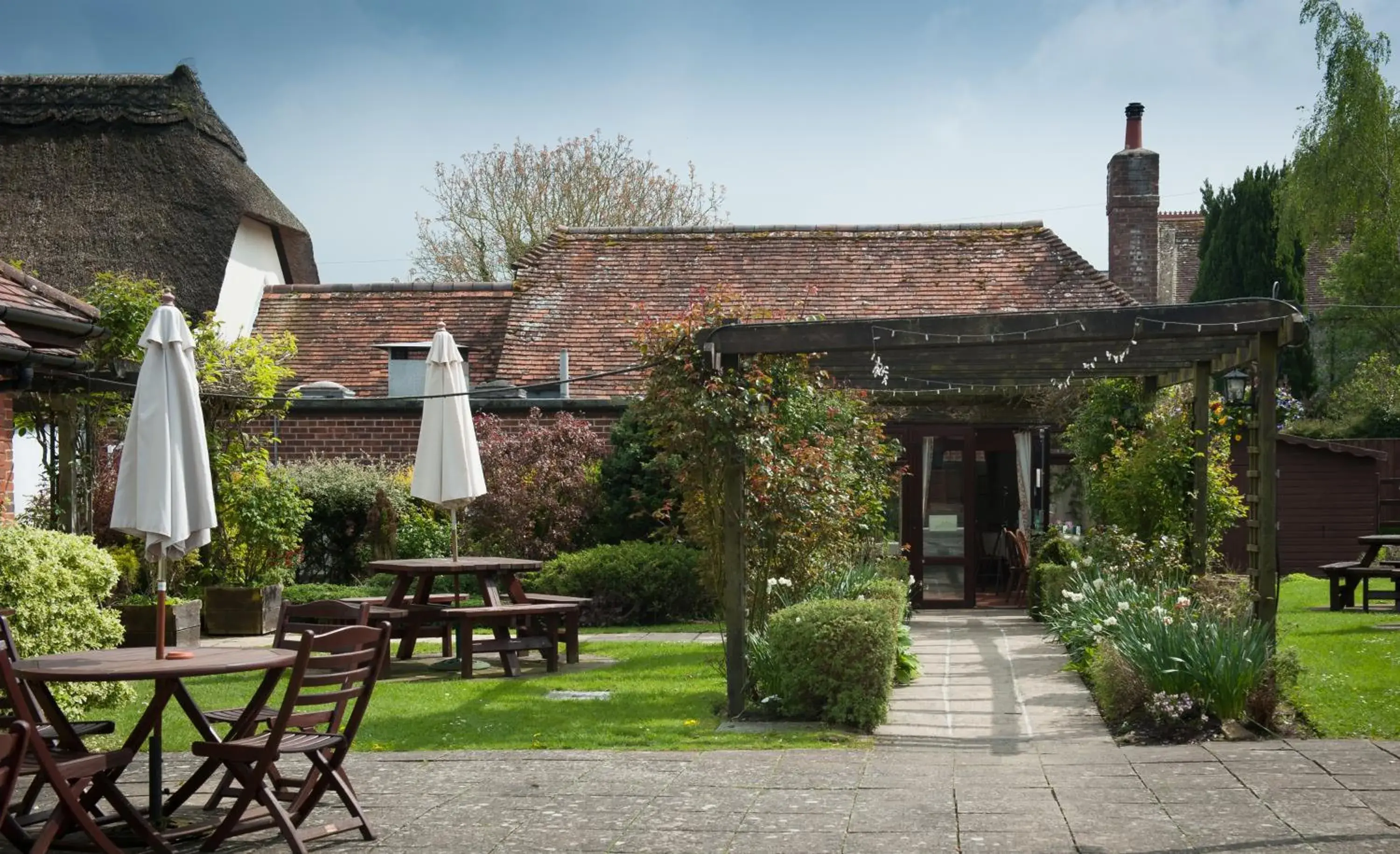 Garden, Property Building in The Langton Arms