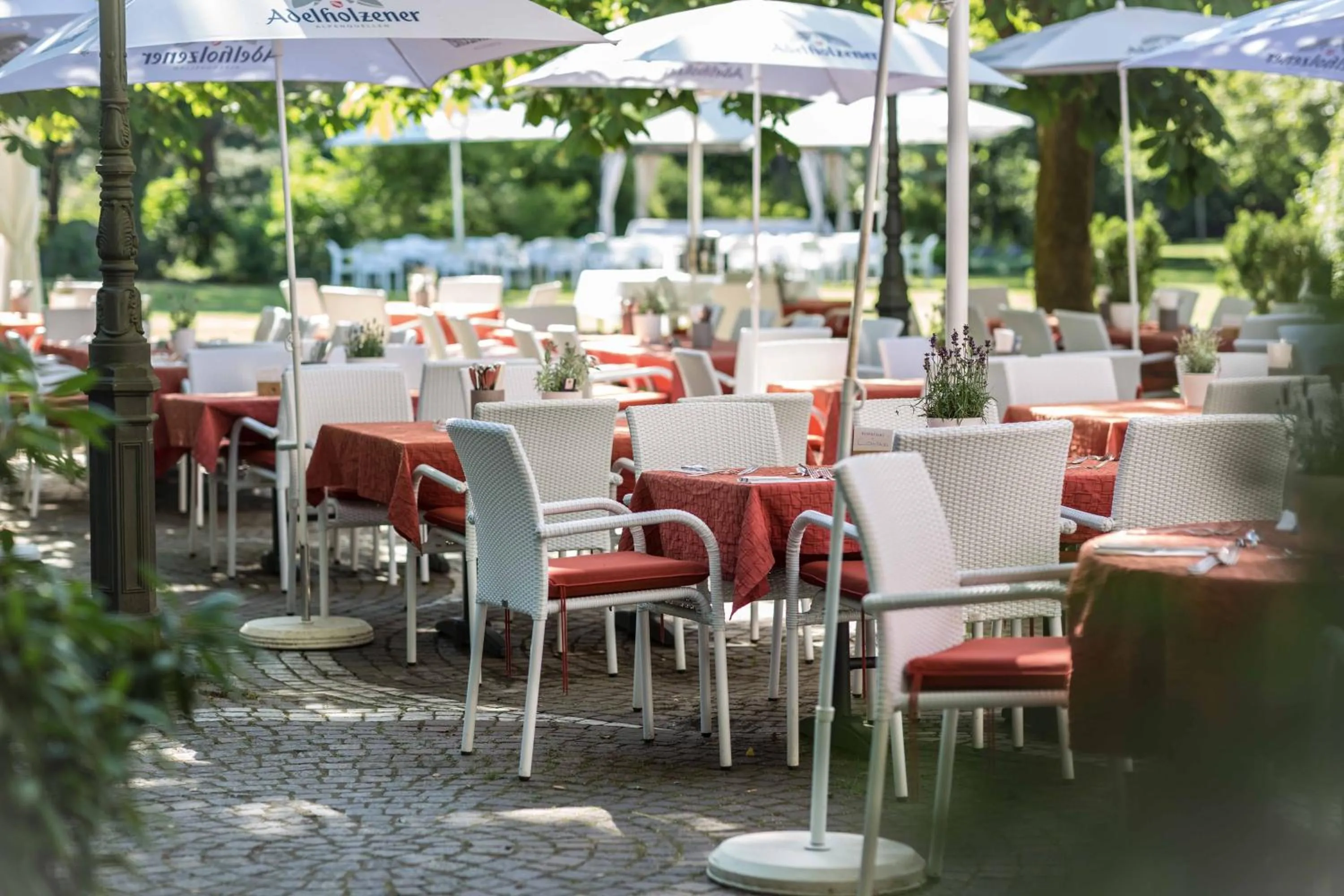 Garden in Parkhotel Schmid