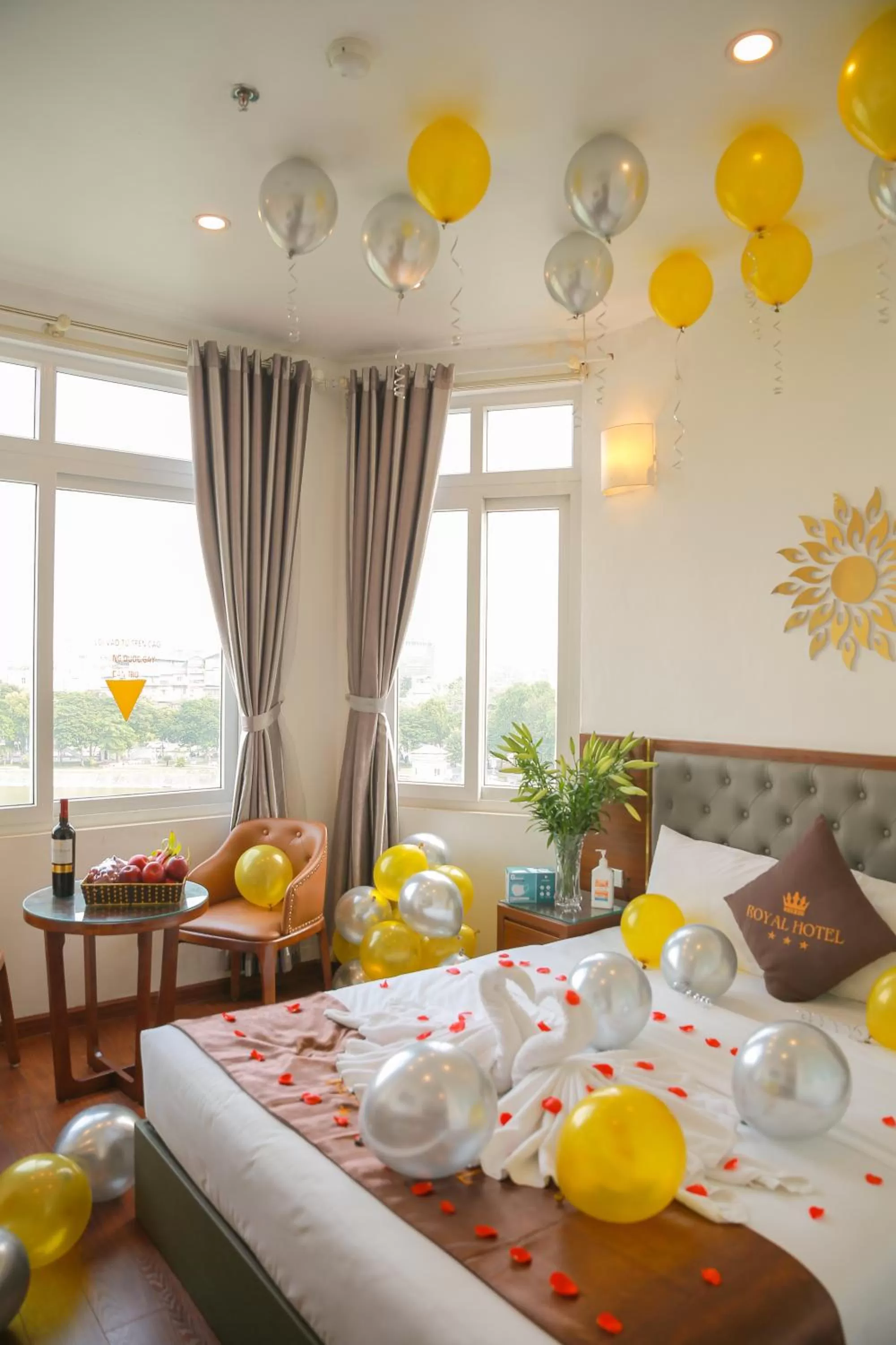 Living room in Royal Hotel