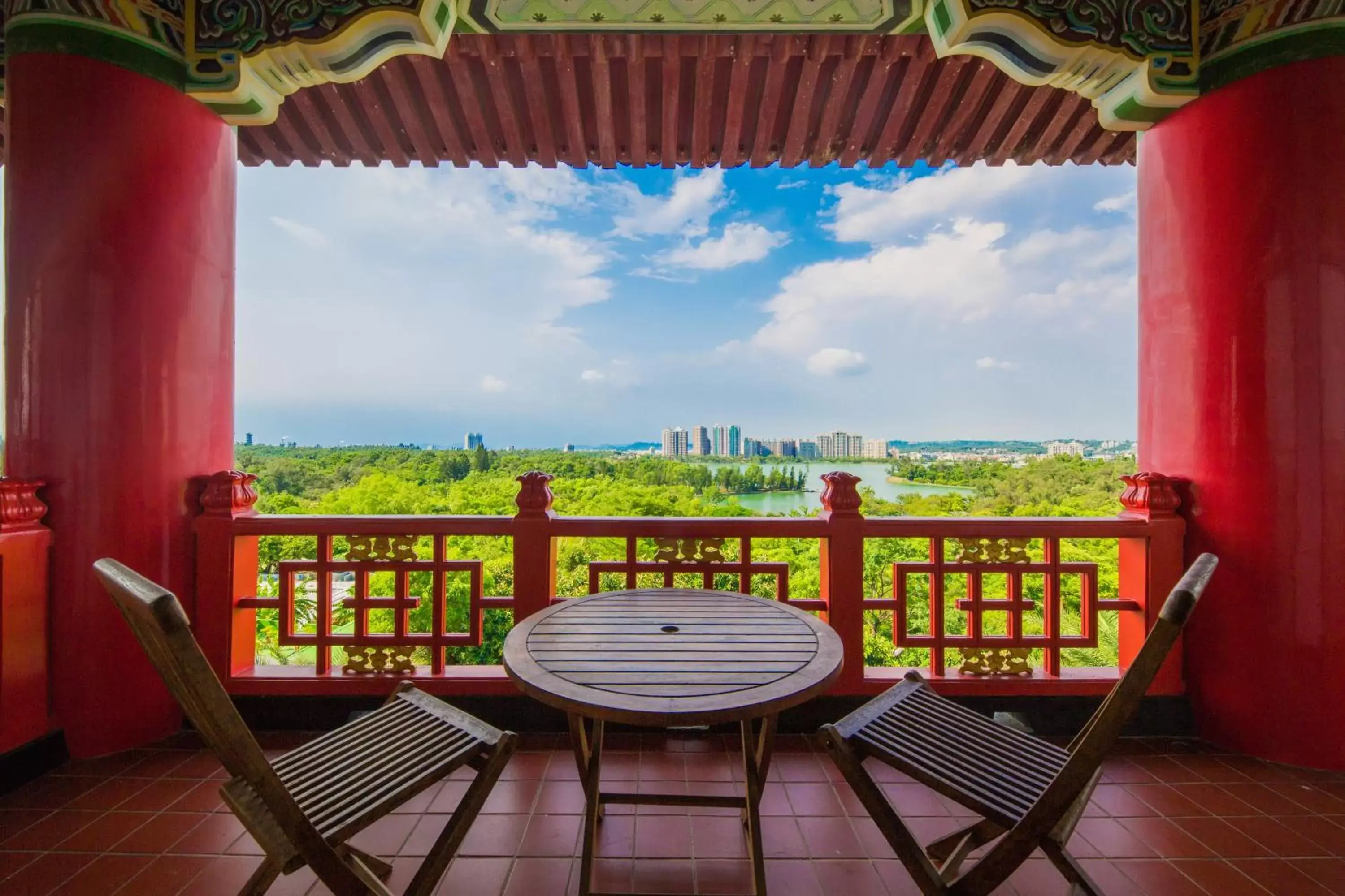 Balcony/Terrace in The Grand Hotel Kaohsiung