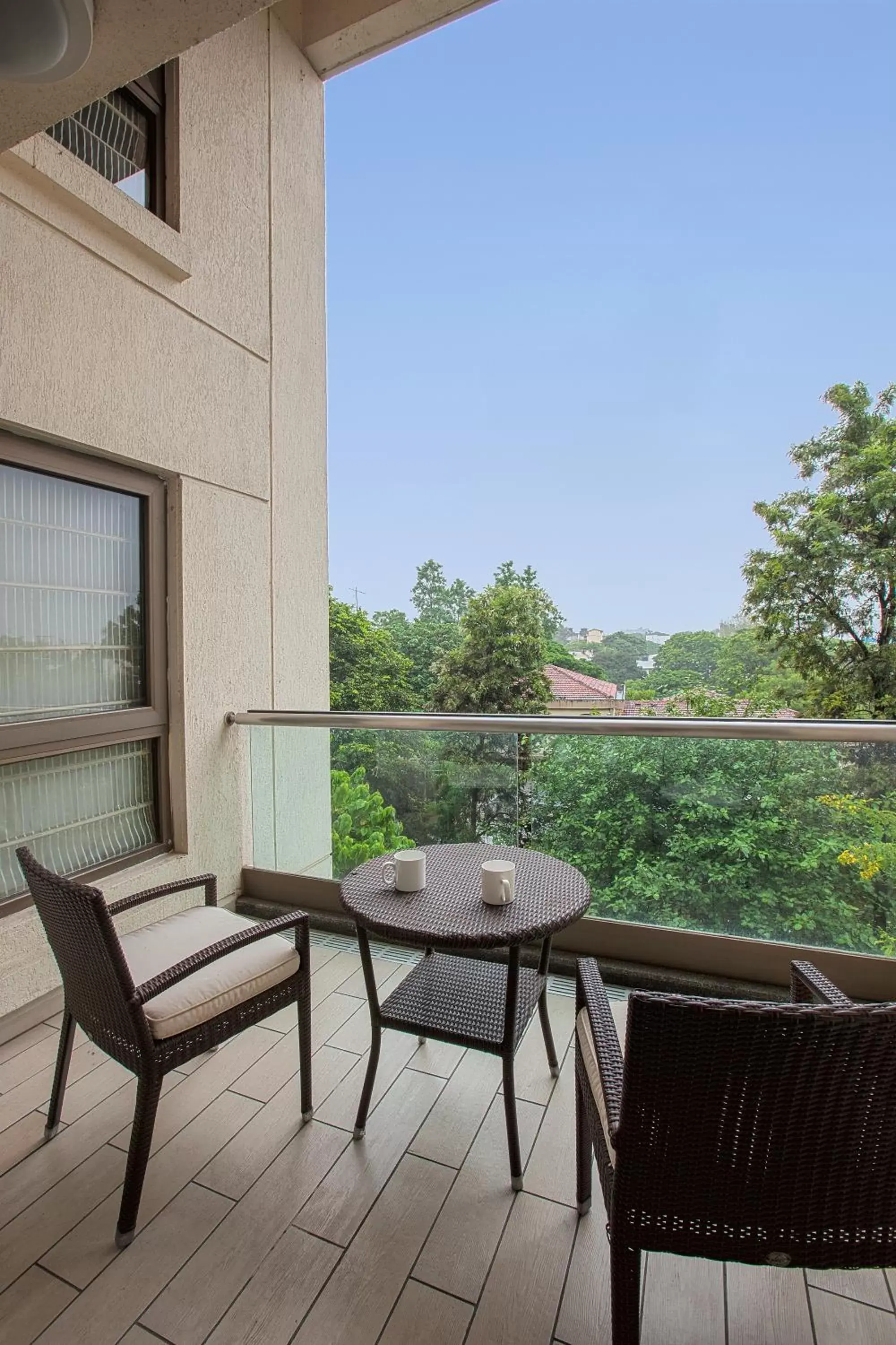 Balcony/Terrace in Oakwood Residence Naylor Road Pune