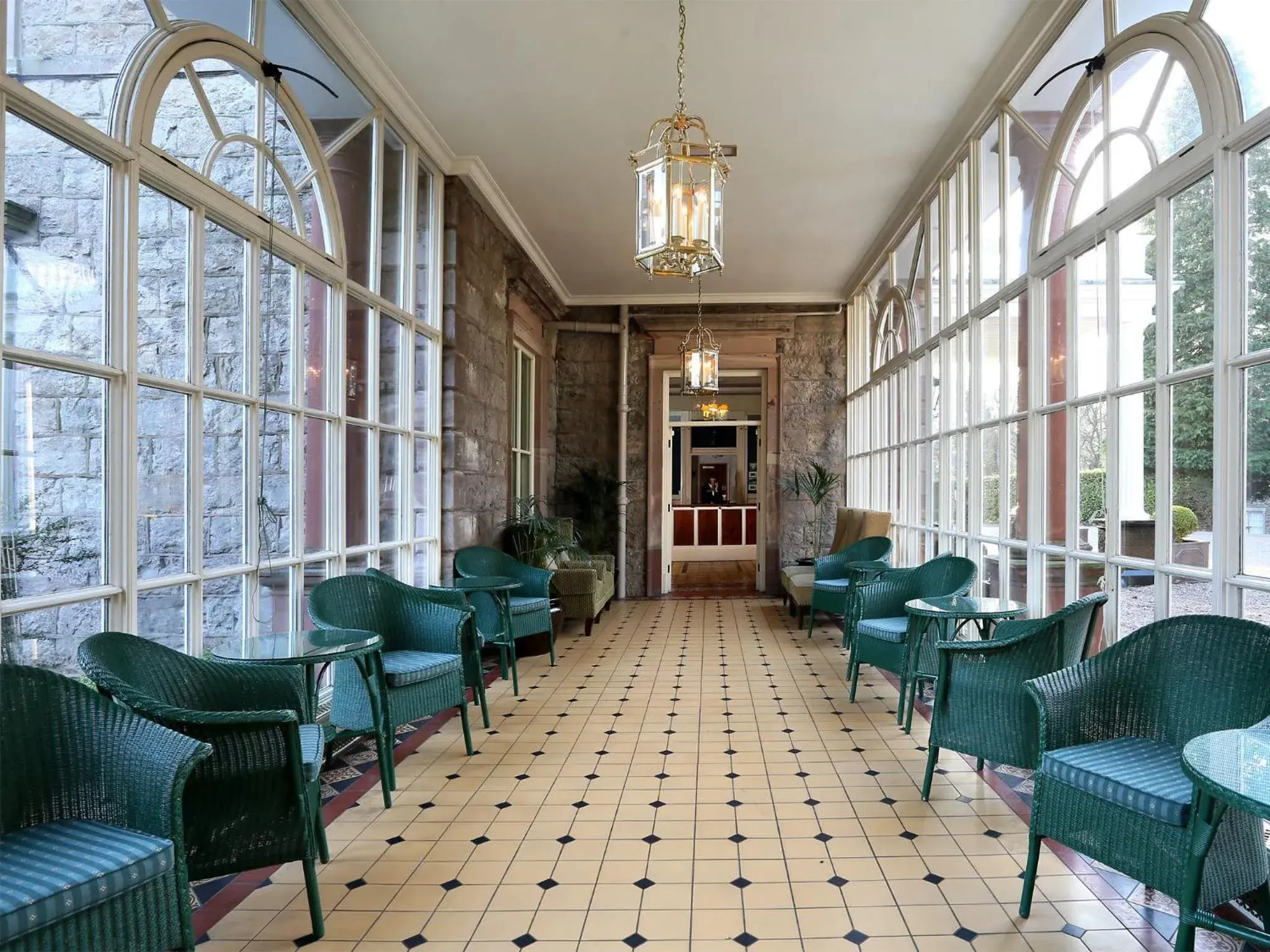 Lobby or reception in Macdonald Leeming House