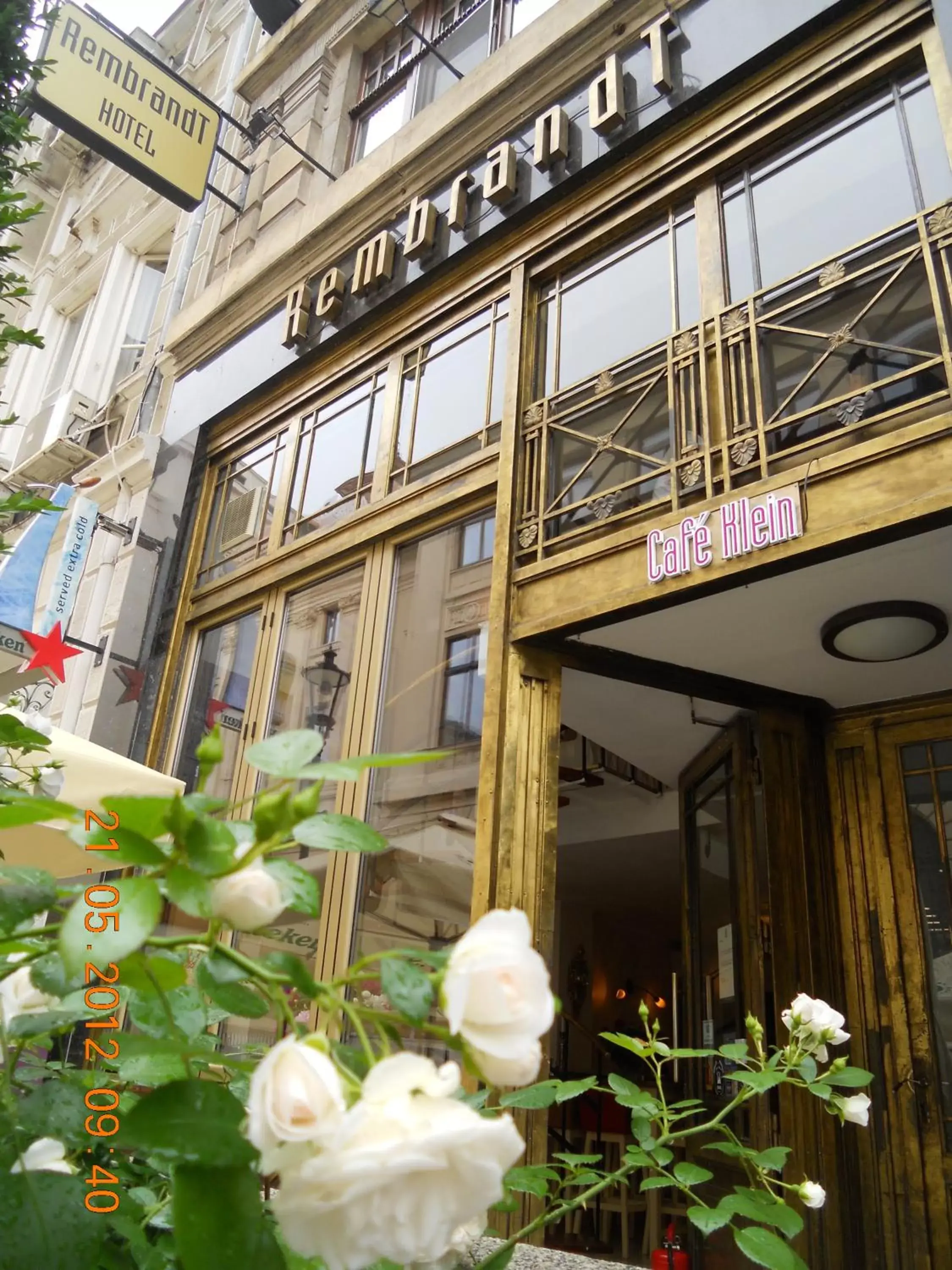 Decorative detail, Property Building in Rembrandt Hotel