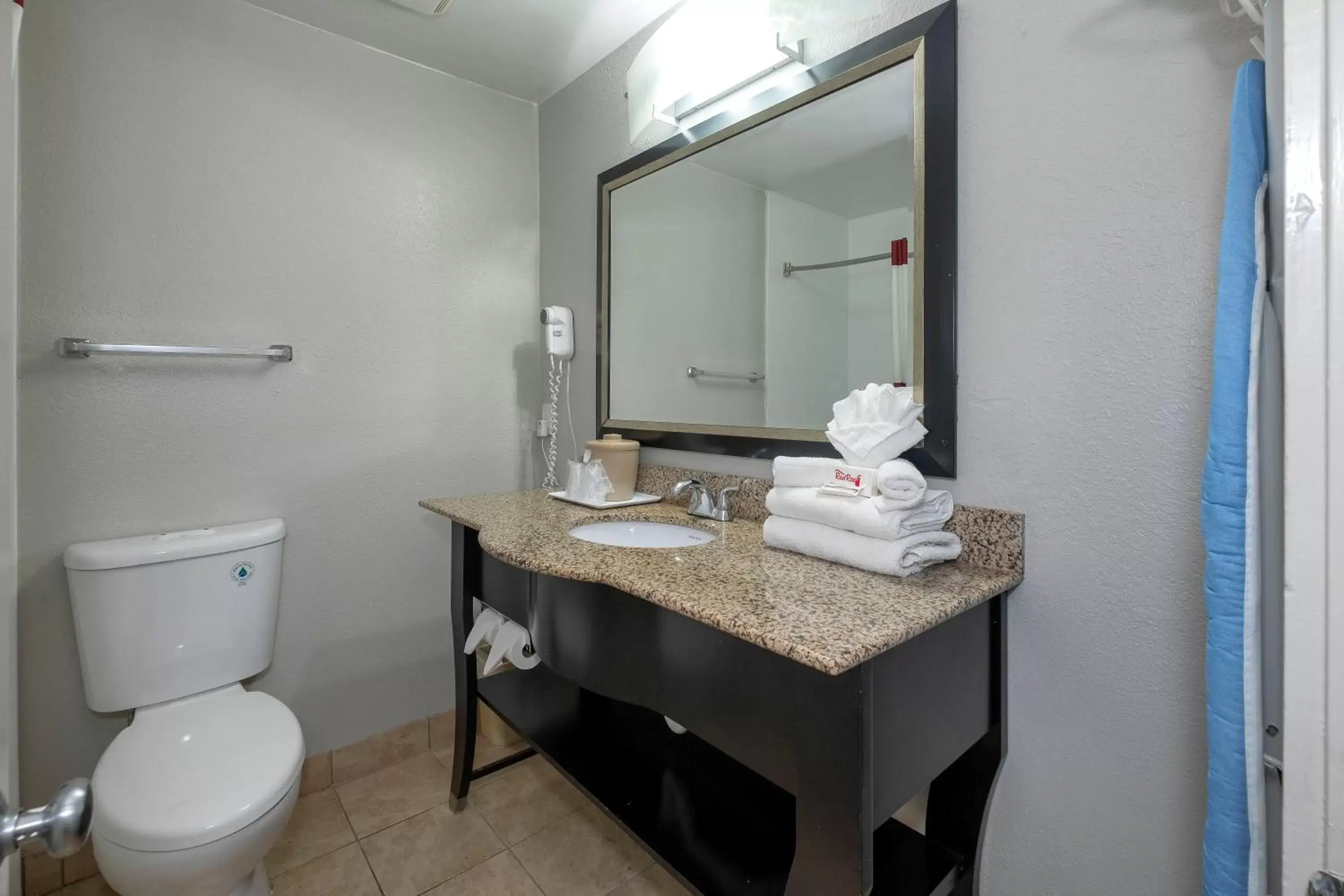 Bathroom, Coffee/Tea Facilities in Red Roof Inn Raleigh North-Crabtree Mall-PNC Arena