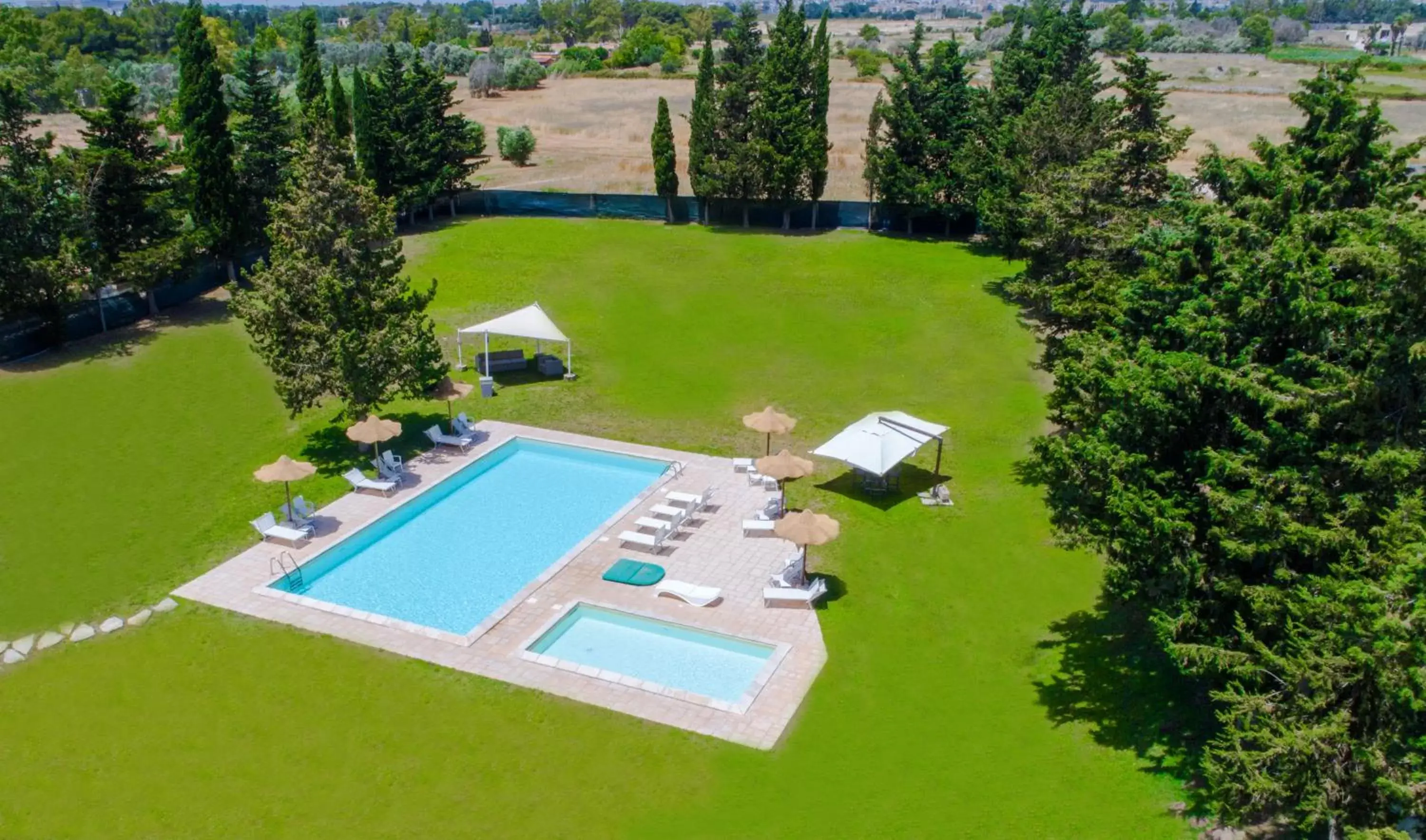 Garden, Bird's-eye View in Tenuta Don Carmelo