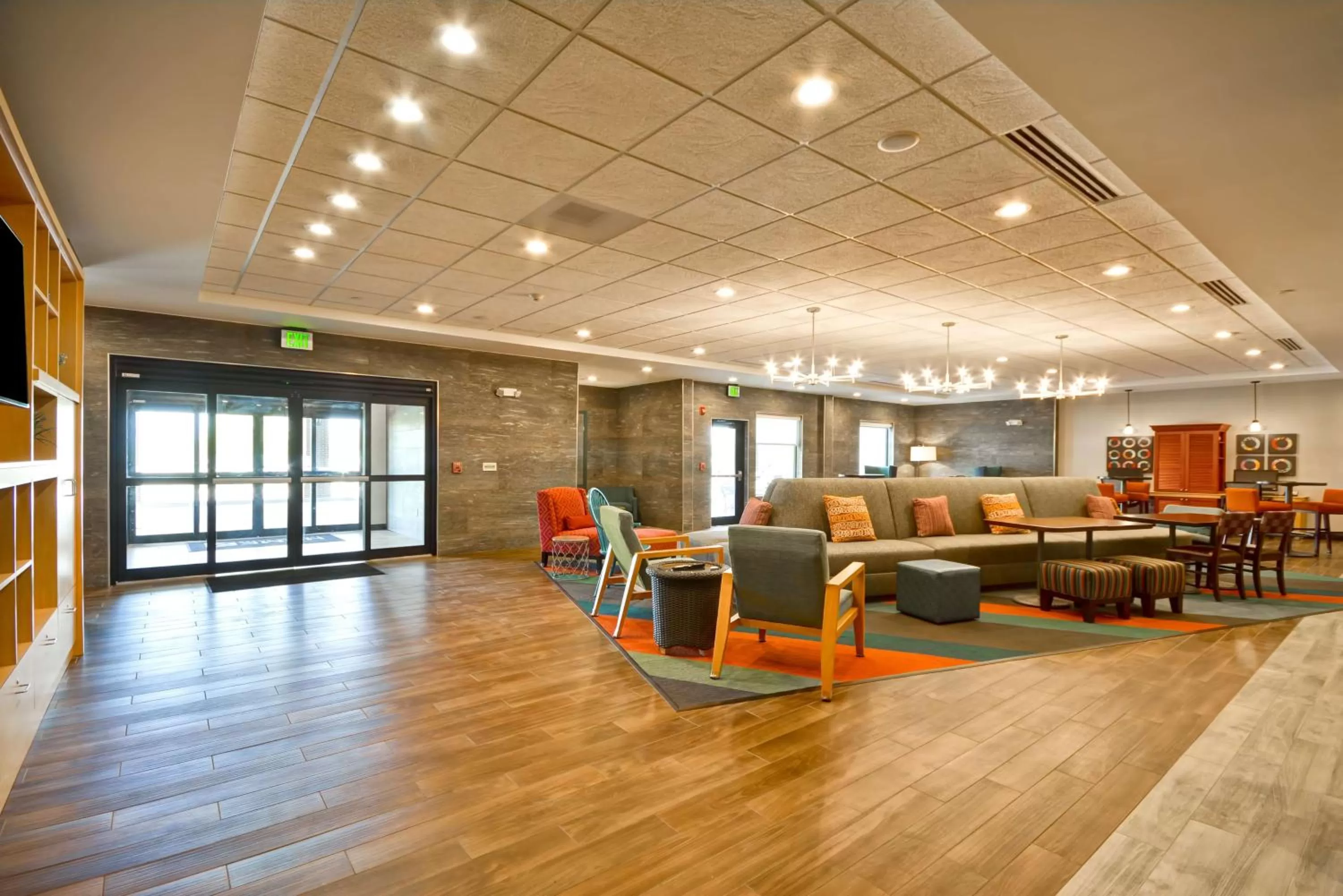 Lobby or reception in Home2 Suites By Hilton Evansville