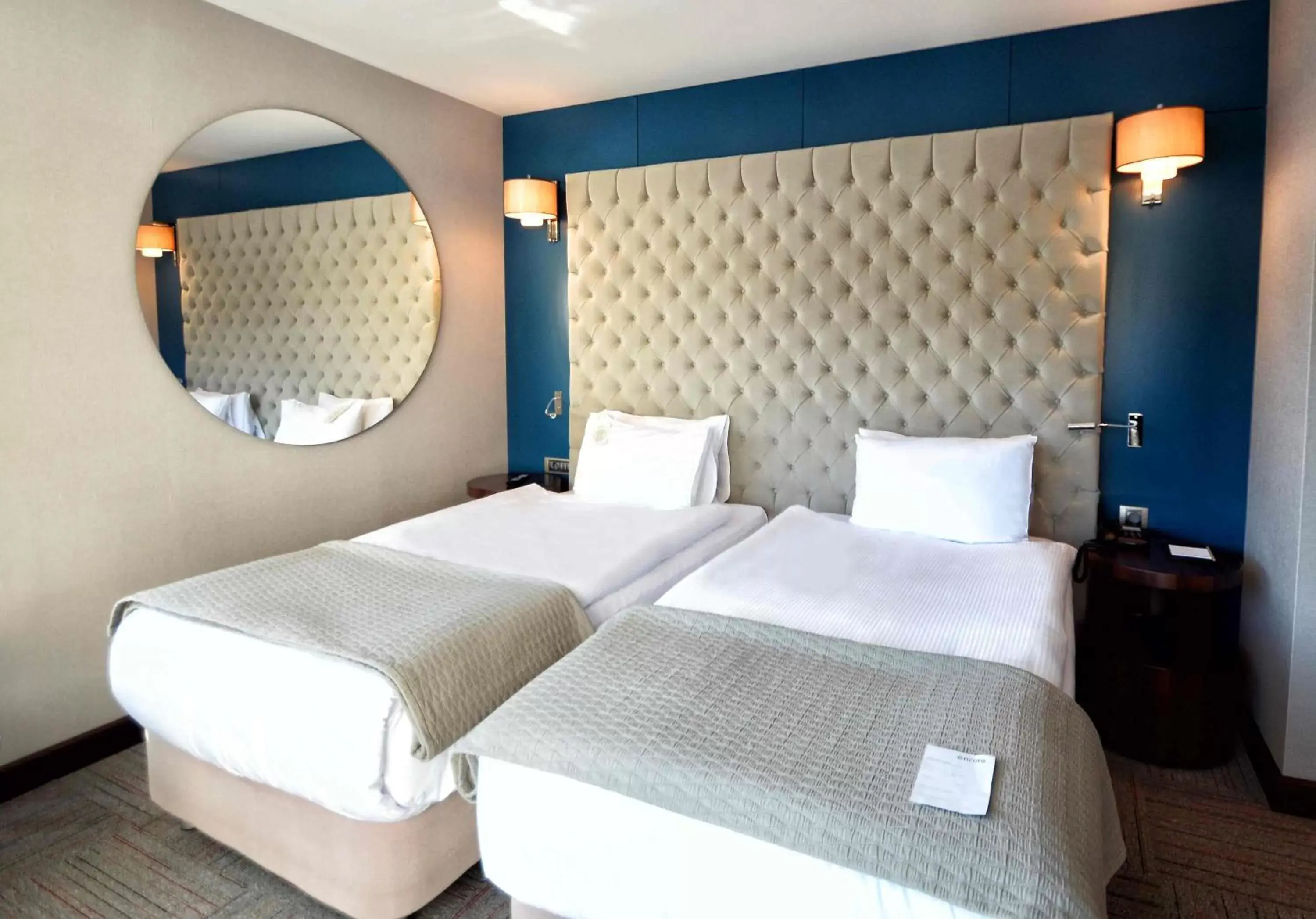 Bedroom, Bed in Ramada Encore by Wyndham Izmir