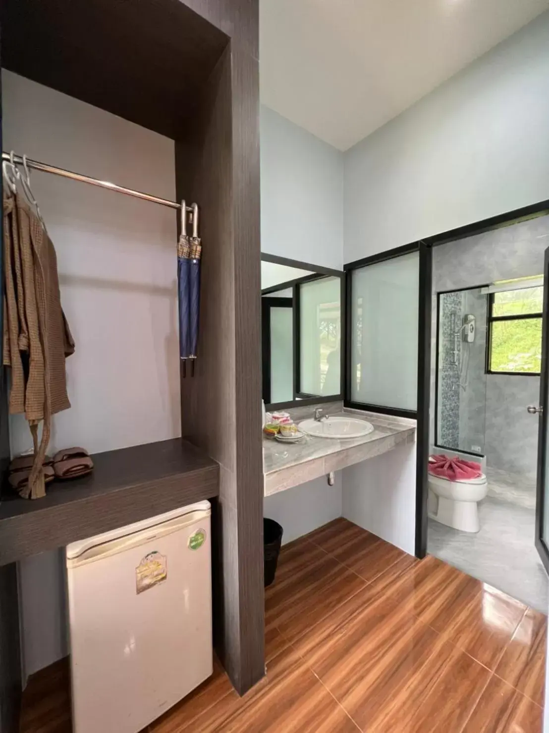 Bathroom in Khaosok Rainforest Resort