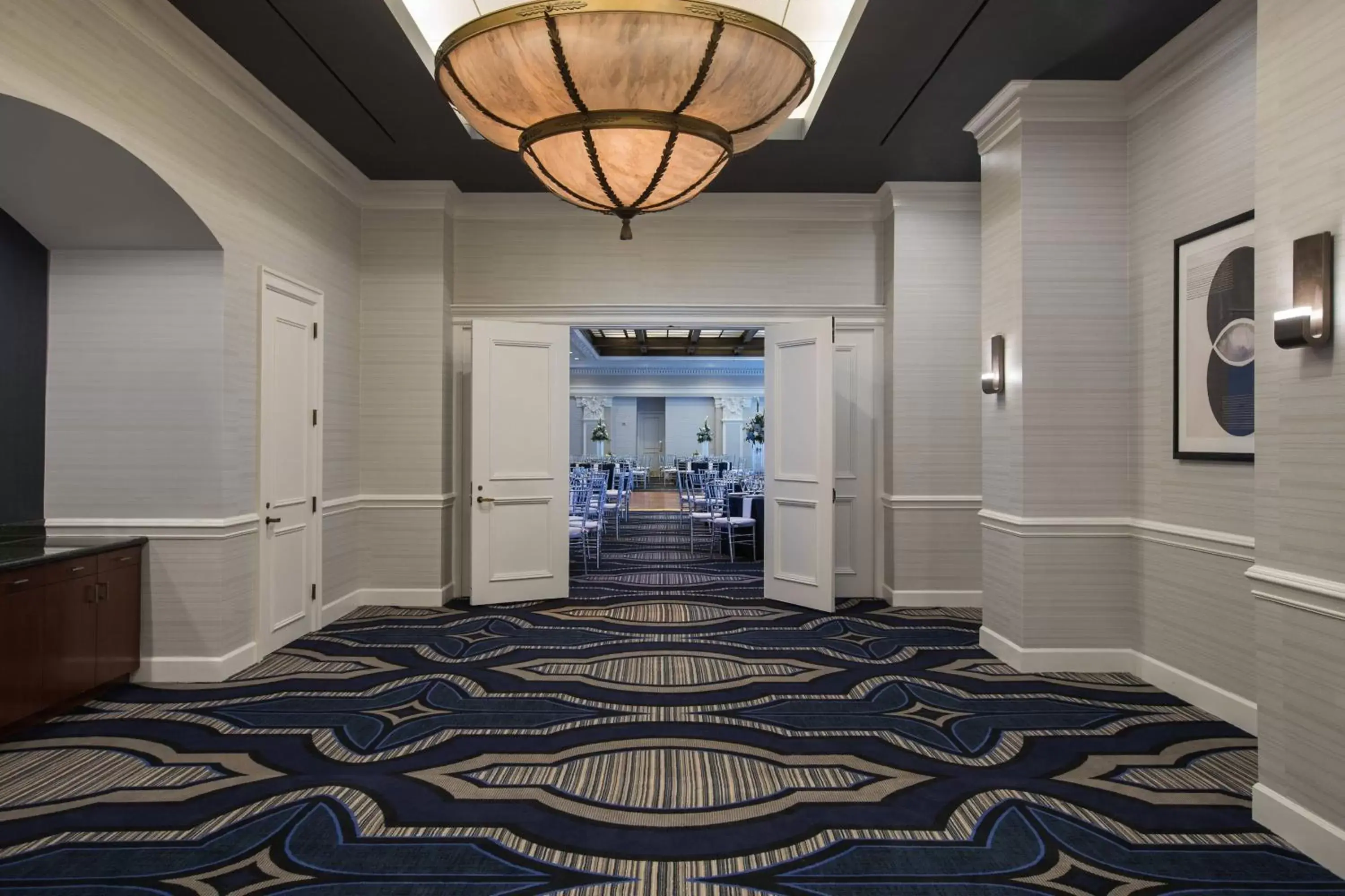 Meeting/conference room in The Notary Hotel, Philadelphia, Autograph Collection