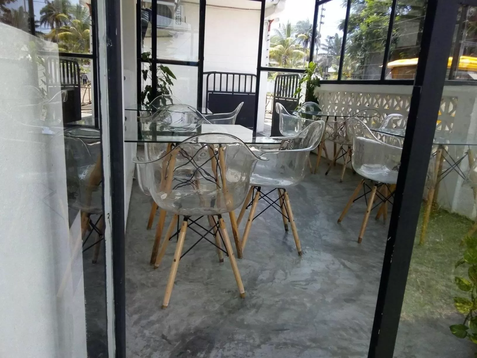 Patio in SATRANA HOTEL TAMATAVE