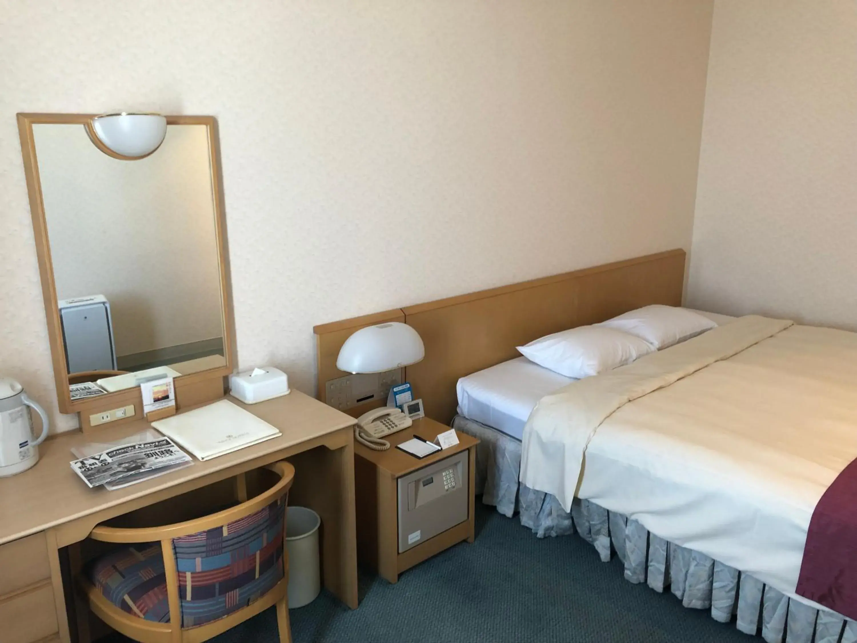 Living room, Bed in Kushiro Prince Hotel