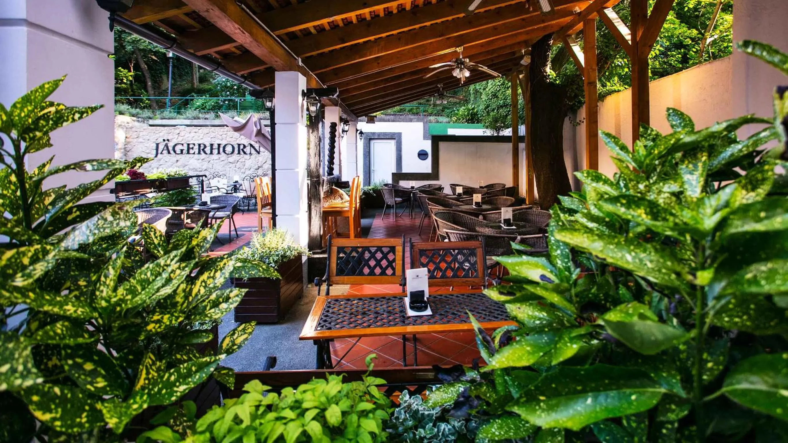 Garden in Hotel Jägerhorn