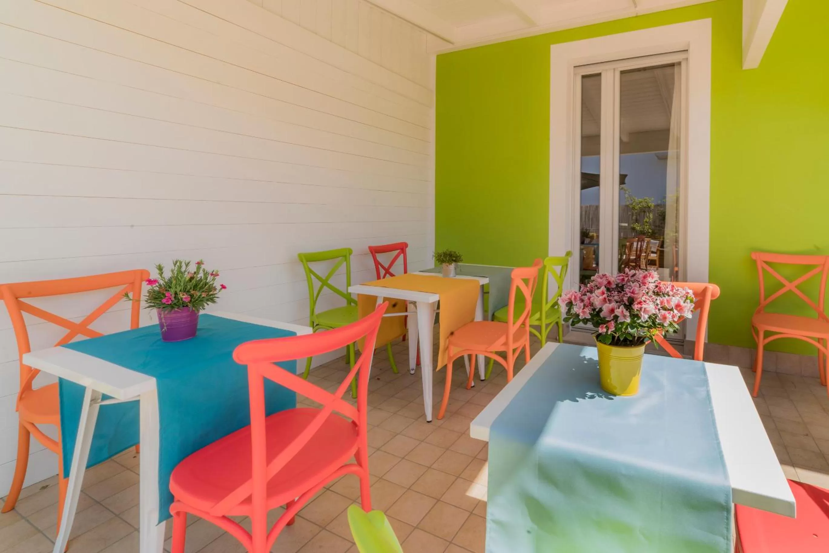 Patio in B&B SMARTFIT HOUSE - Room & Relax in Pescara