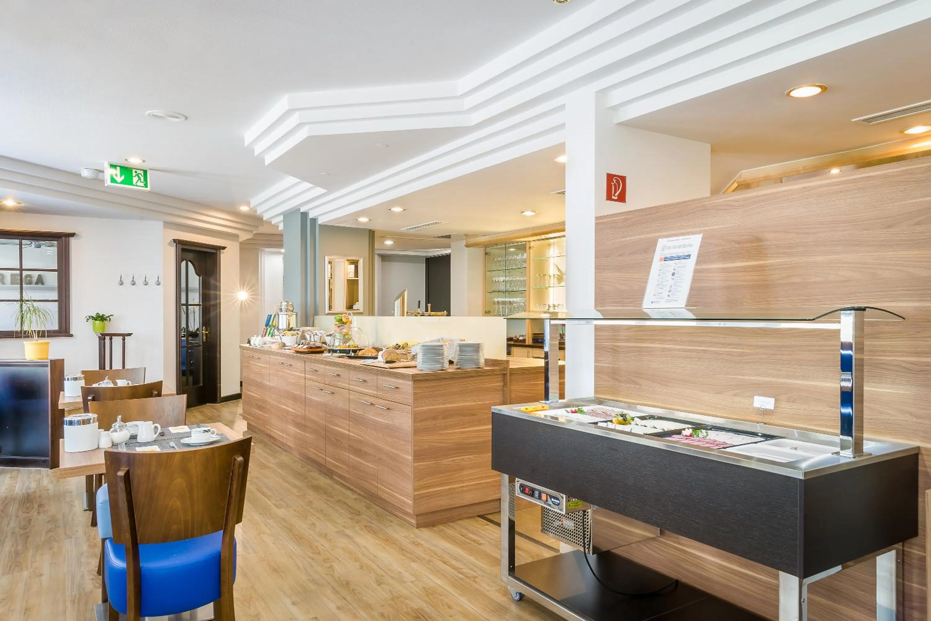 Buffet breakfast in Hotel Rega Stuttgart