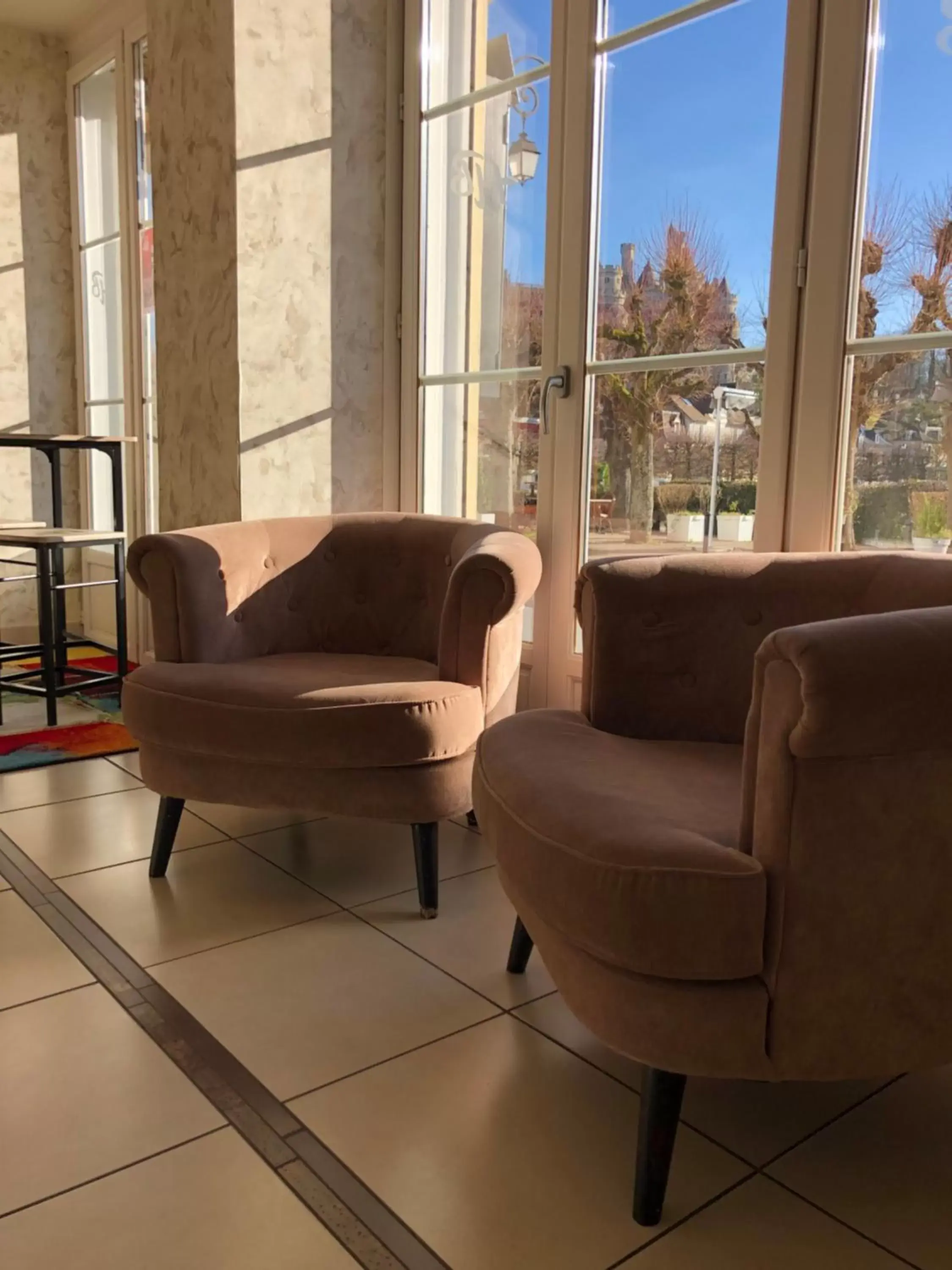 Lobby or reception, Seating Area in Logis Hotel Beaudon