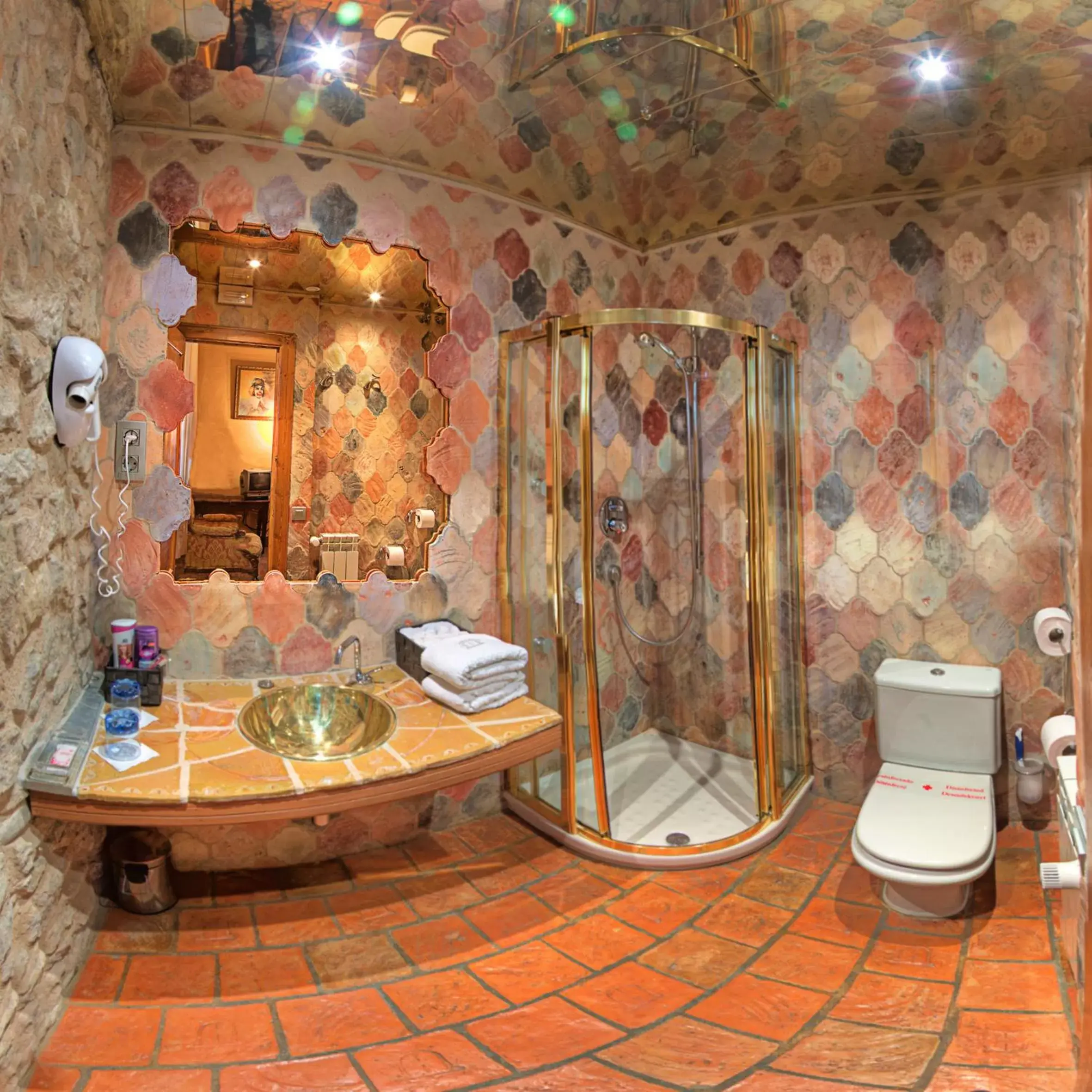 Bathroom in Hotel Boutique Bodegas De Arnes - Adults Only