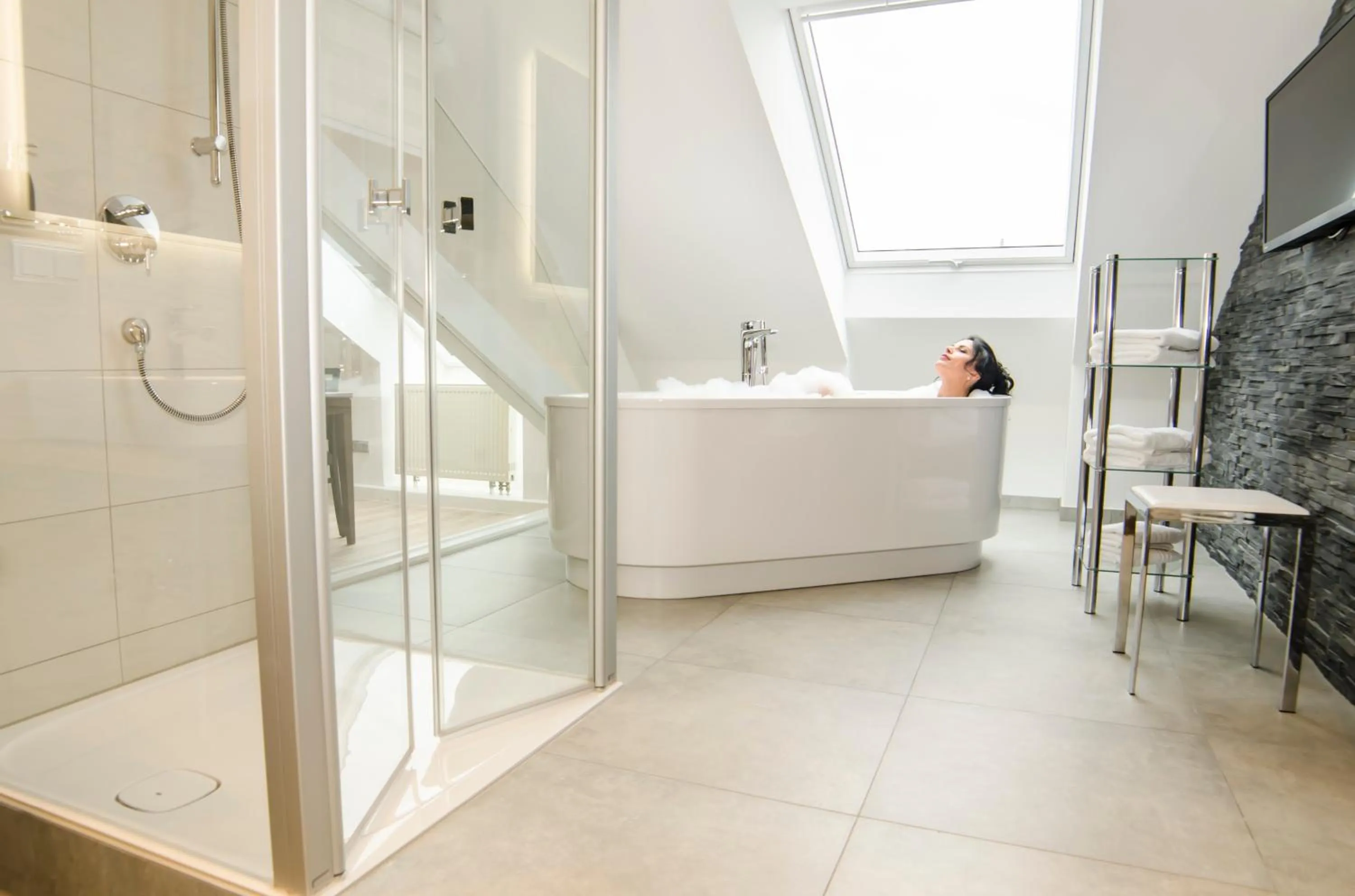 Bathroom in Hotel Merkur - Superior