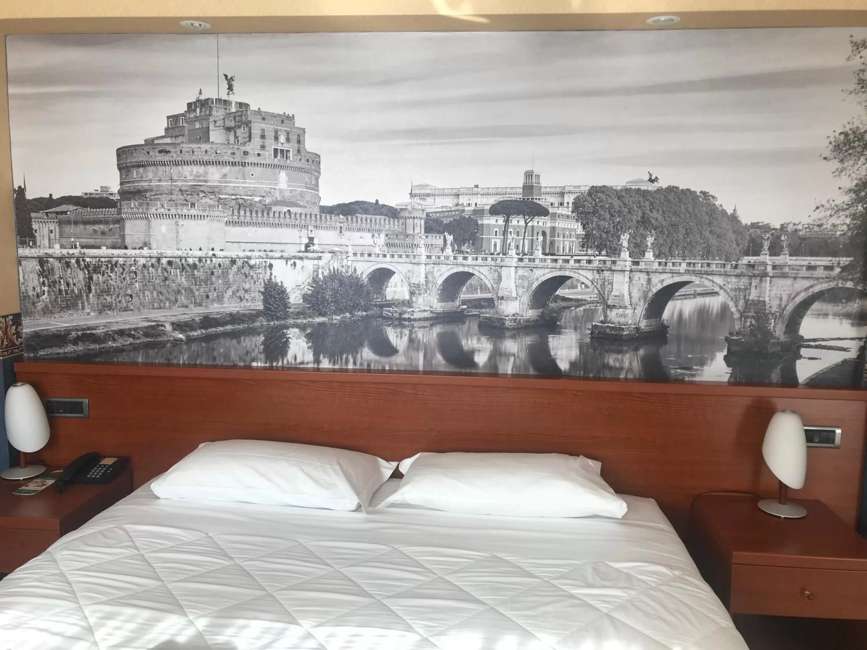 Bed in Ele Green Park Hotel Pamphili