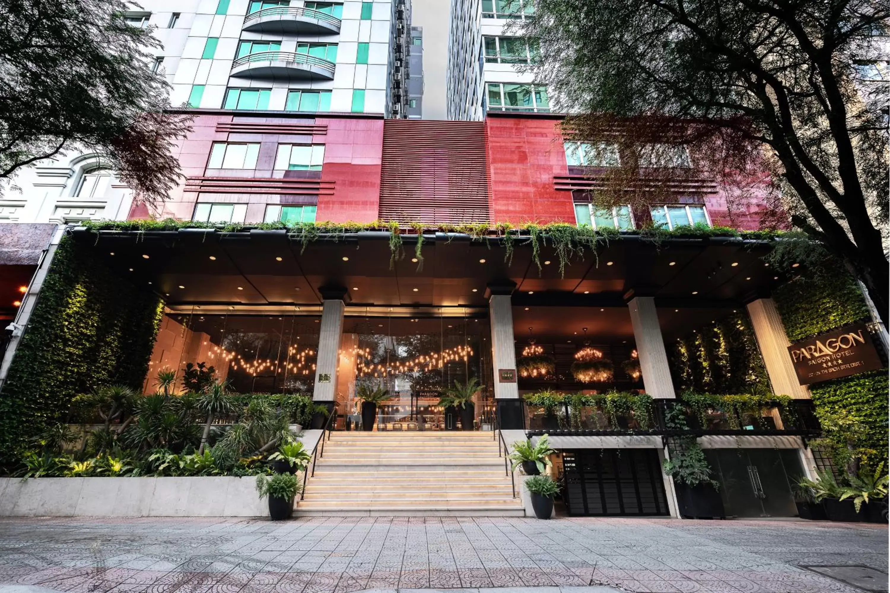 Property building in Paragon Saigon Hotel