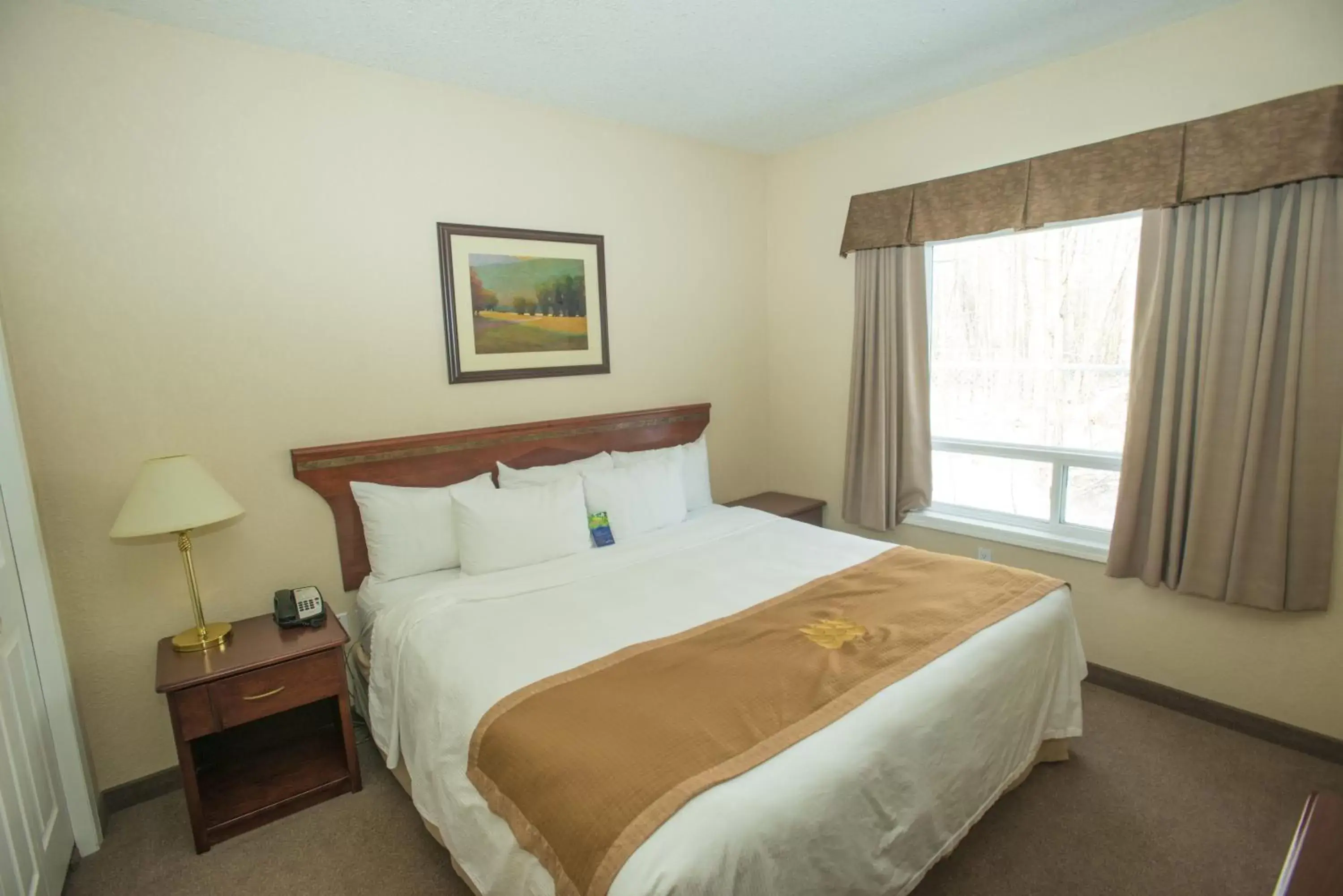 Bed in Lakeview Inns & Suites - Chetwynd