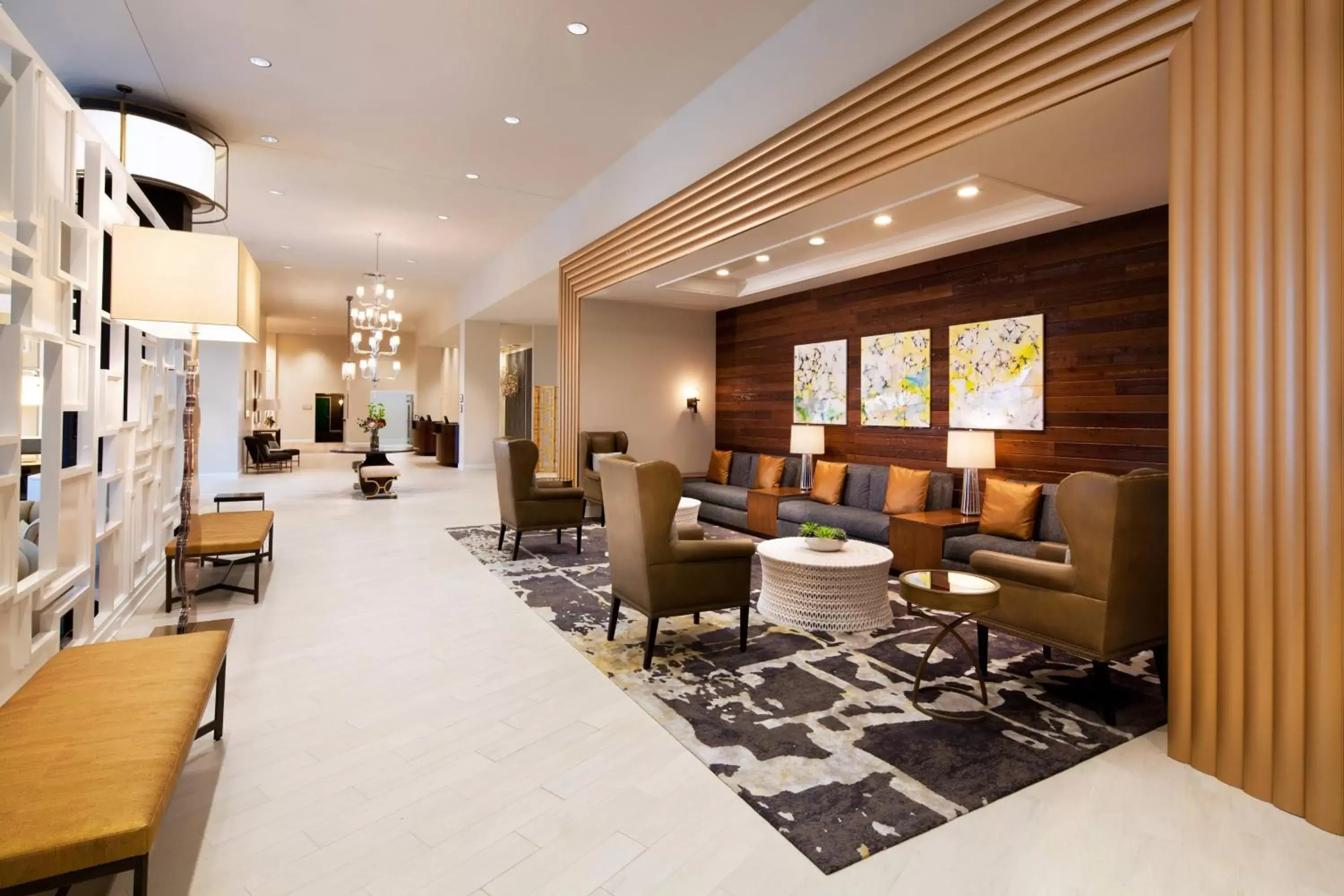 Lobby or reception in Sheraton McKinney