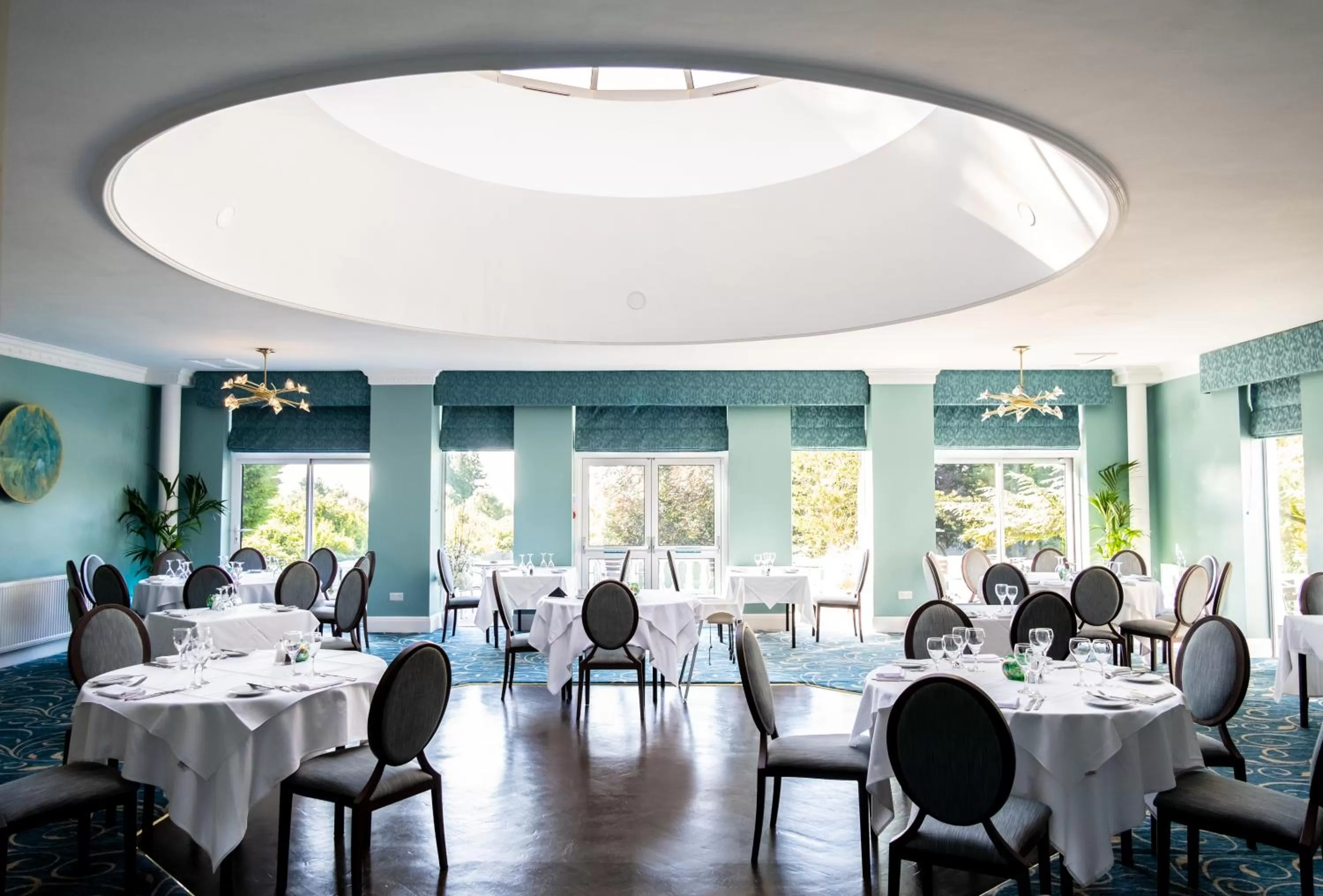 Restaurant/places to eat in Manor Parc Hotel