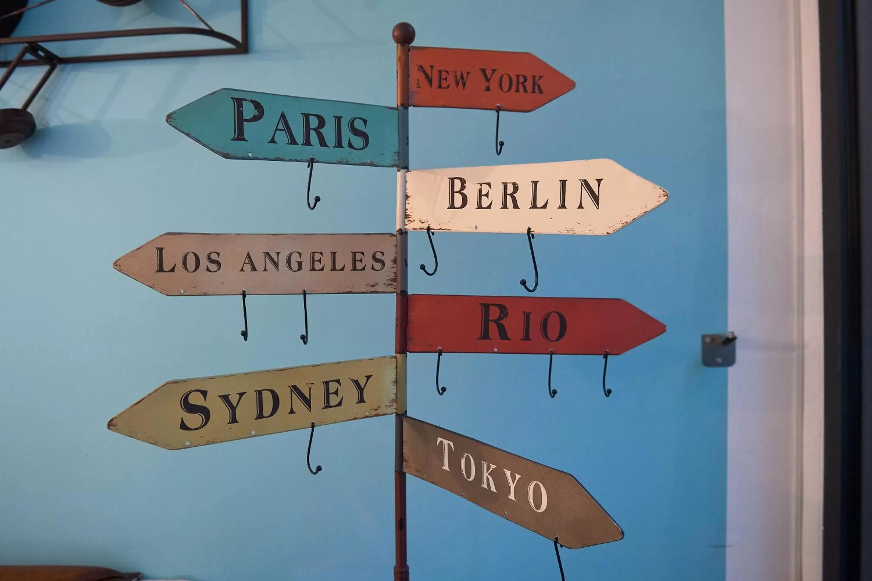 Decorative detail in Blue Bottle Boutique Hotel