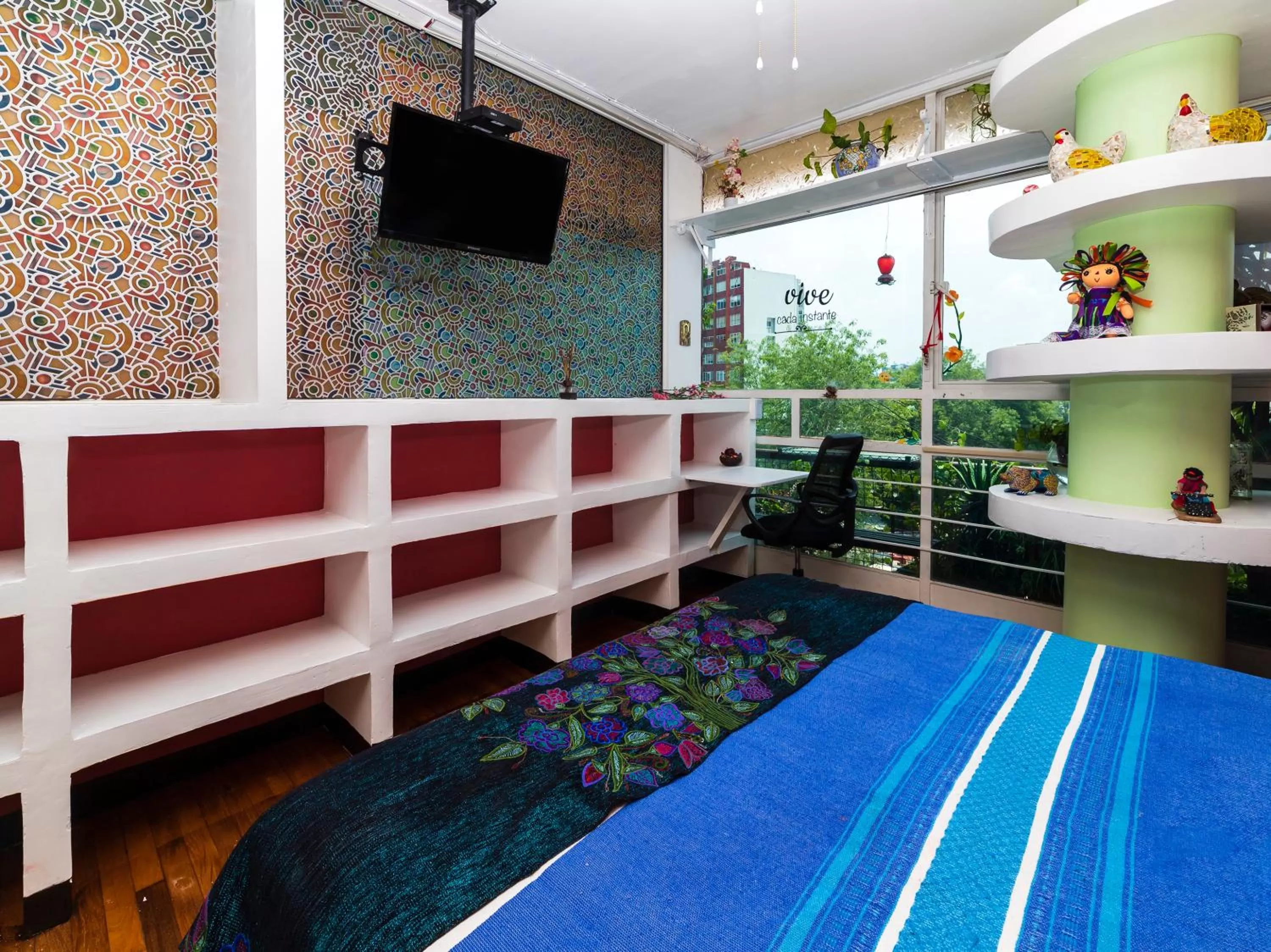 Bed in Casa Itzae B&B Polanquito Dog Friendly