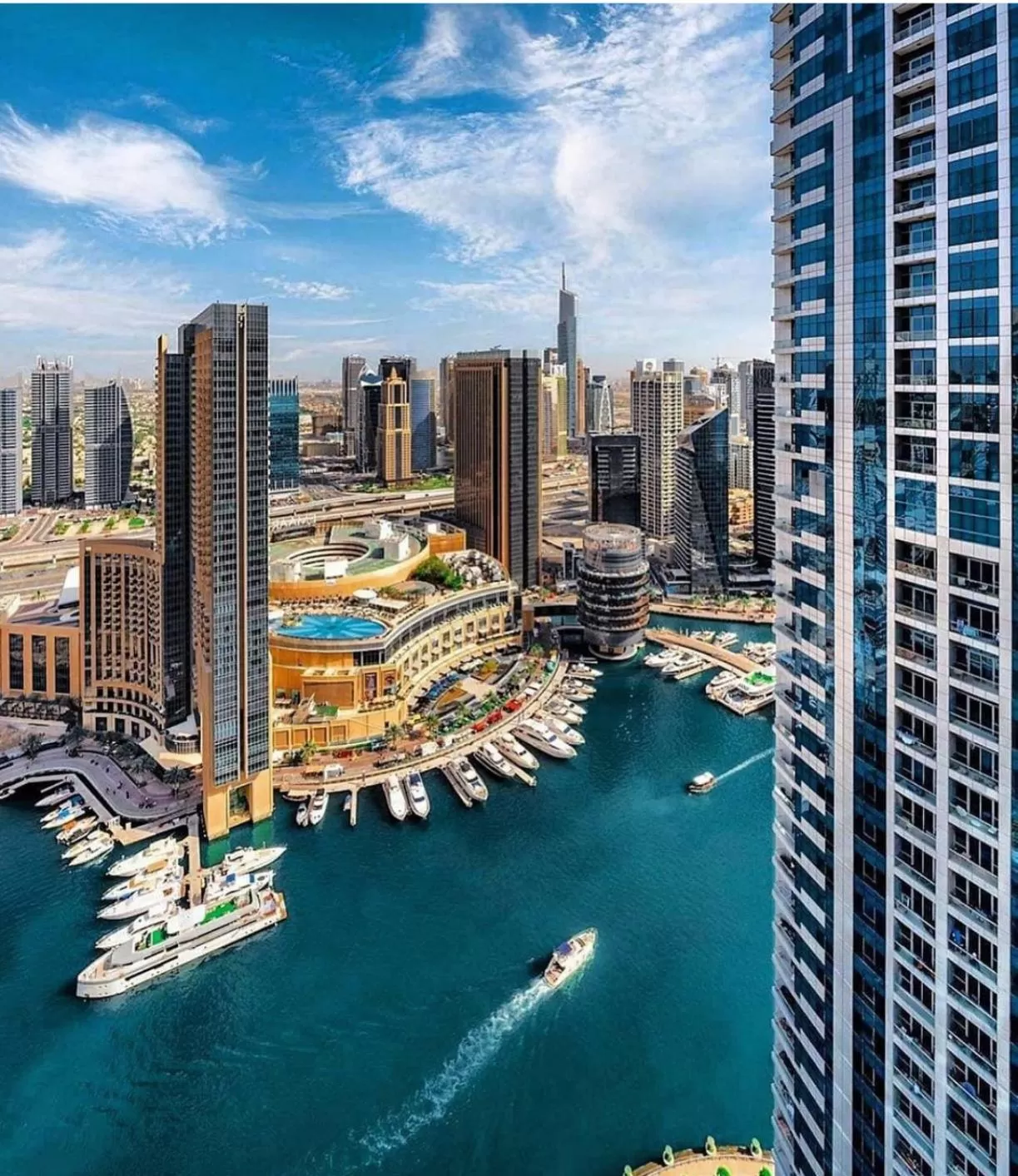 City view in Emaar Residences Dubai Marina by Qstay - formerly Address Dubai Marina