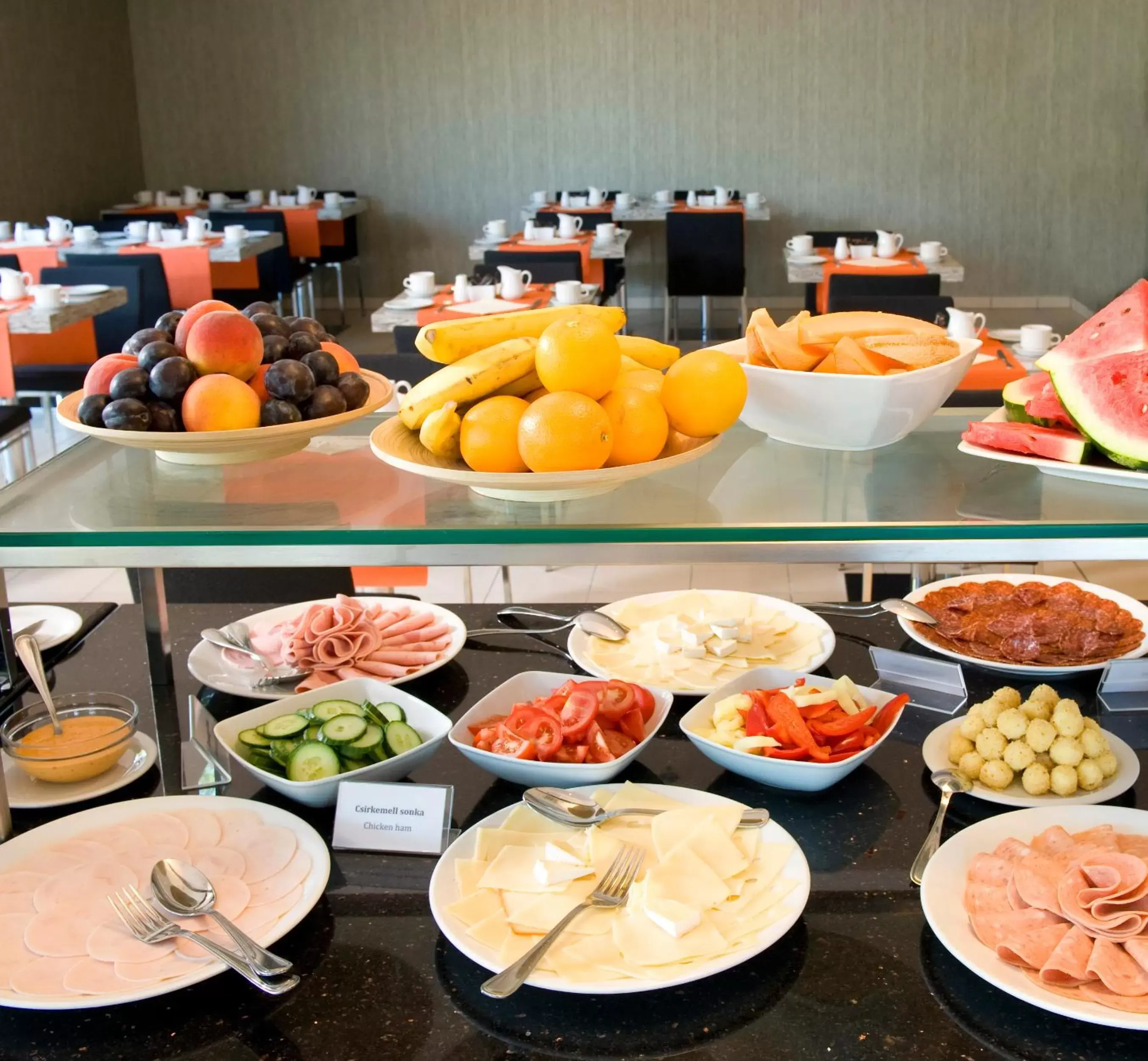 Buffet breakfast, Food in Expo Congress Hotel