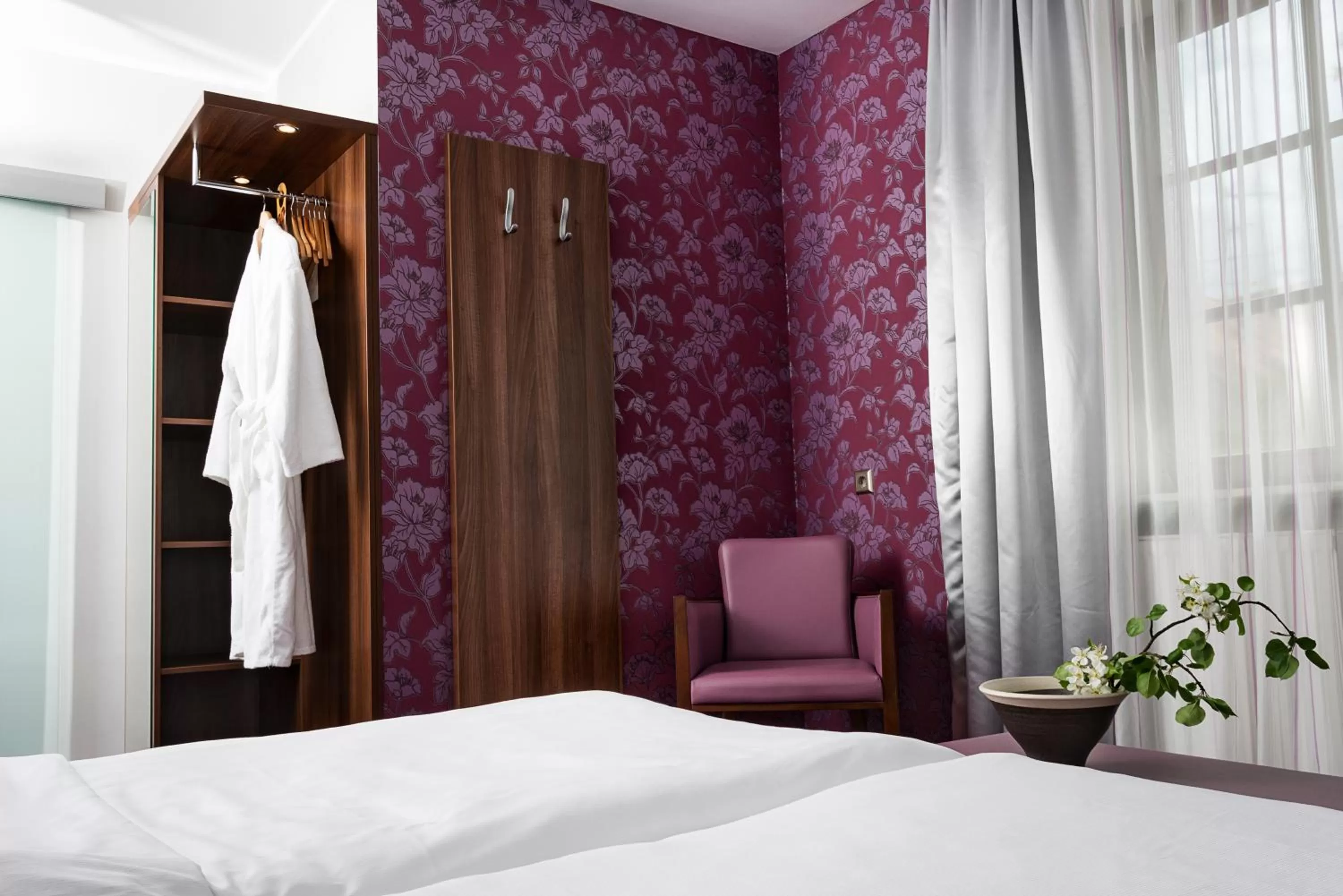 Photo of the whole room, Bed in AKZENT Hotel Laupheimer Hof