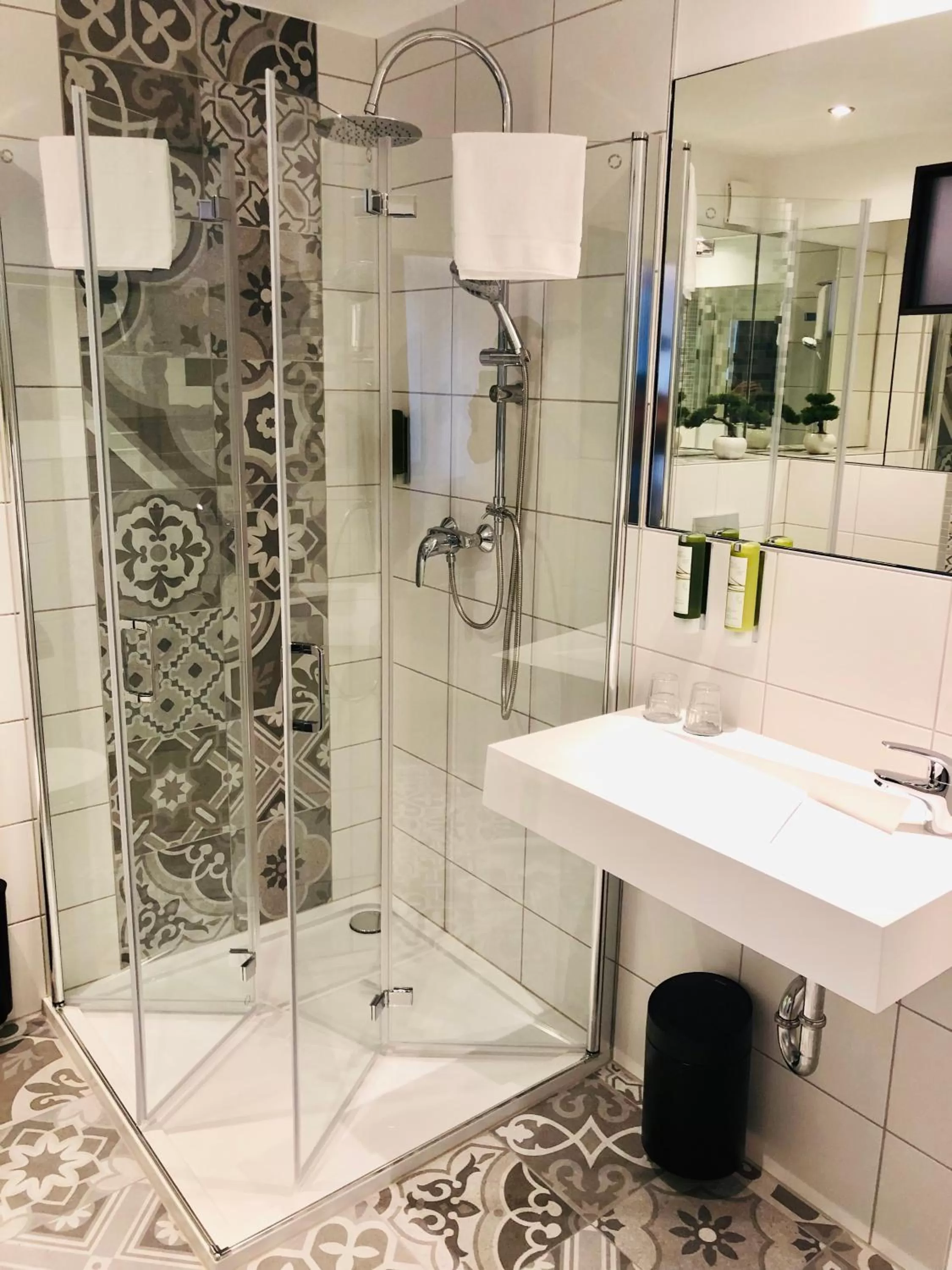 Shower in Hotel am Schloss