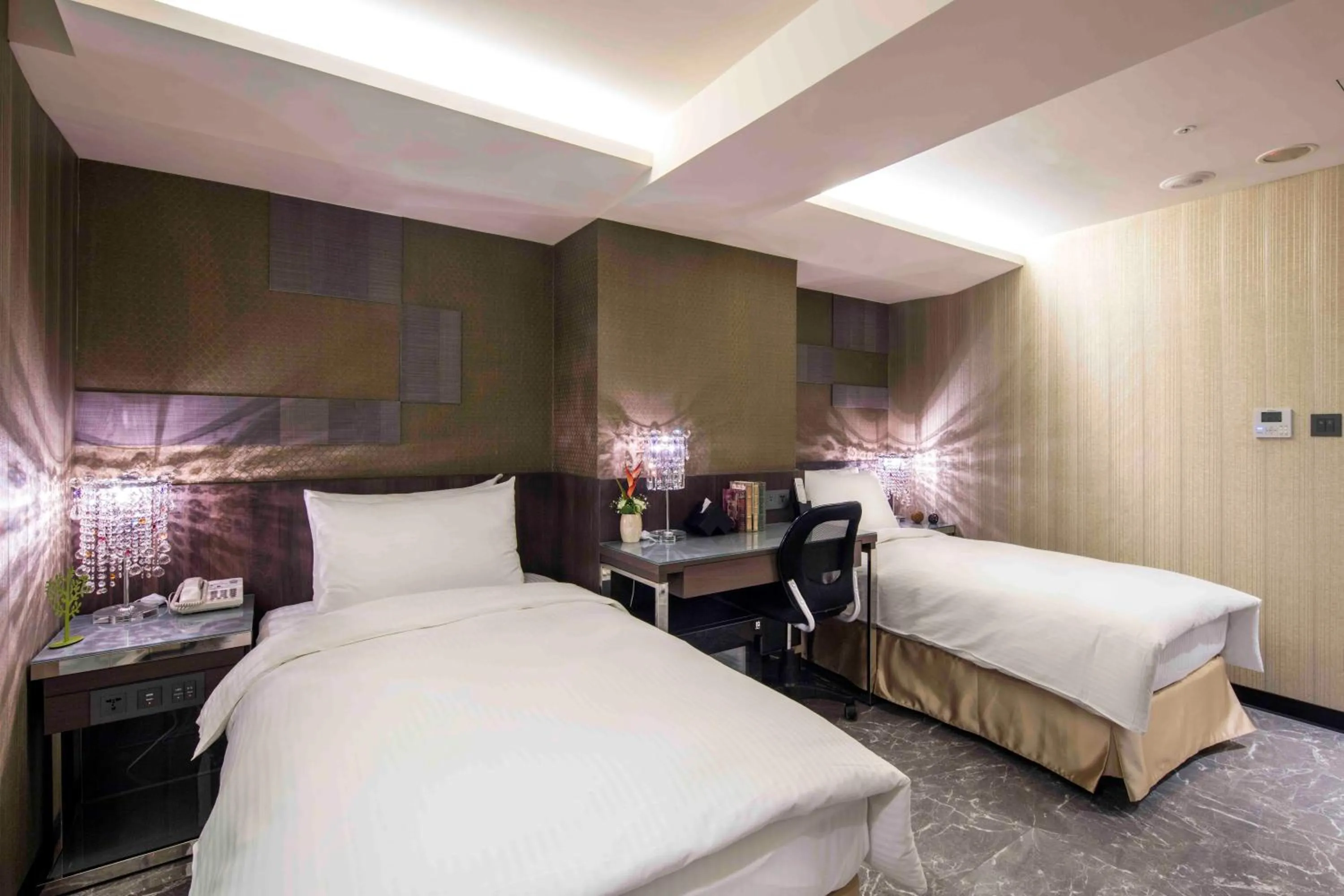 Bedroom, Bed in Hotel I Journey