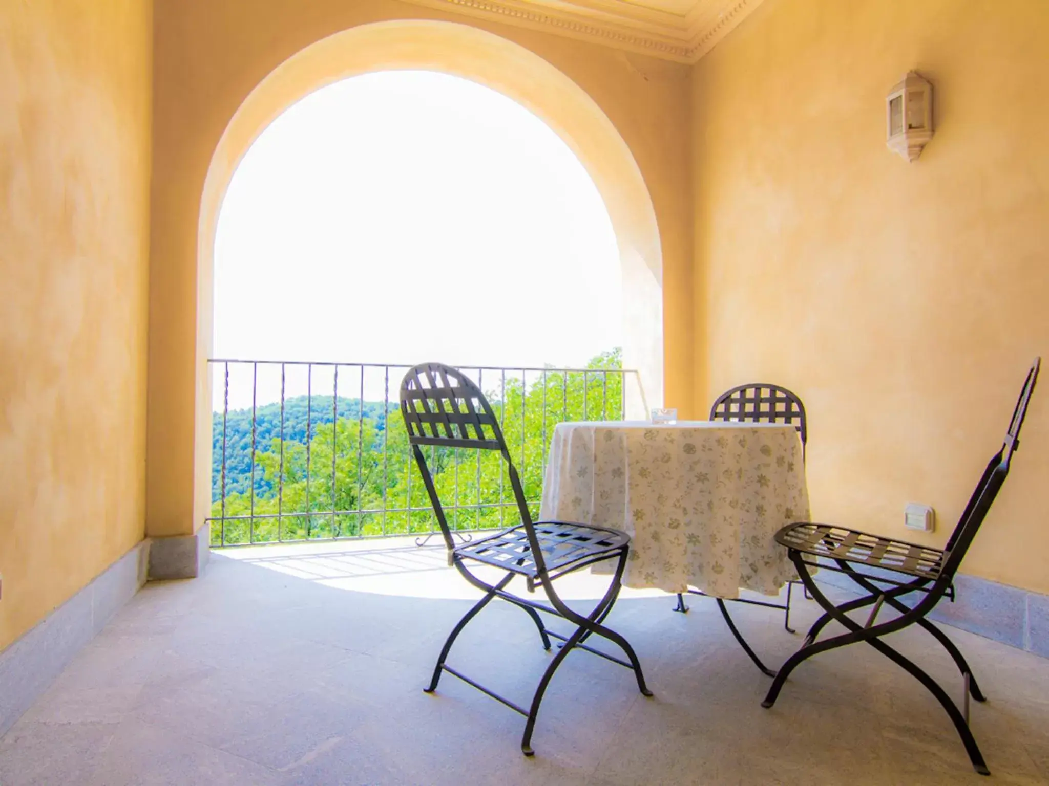 Patio in Hotel Colonne