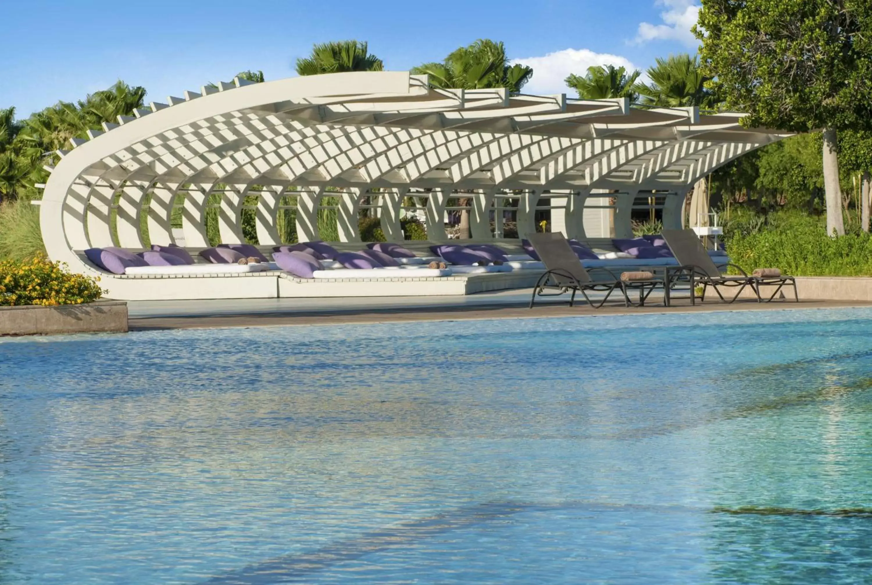 Pool view in Hilton Dalaman Sarigerme Resort & Spa Pool view in Hilton Dalaman Sarigerme Resort & Spa