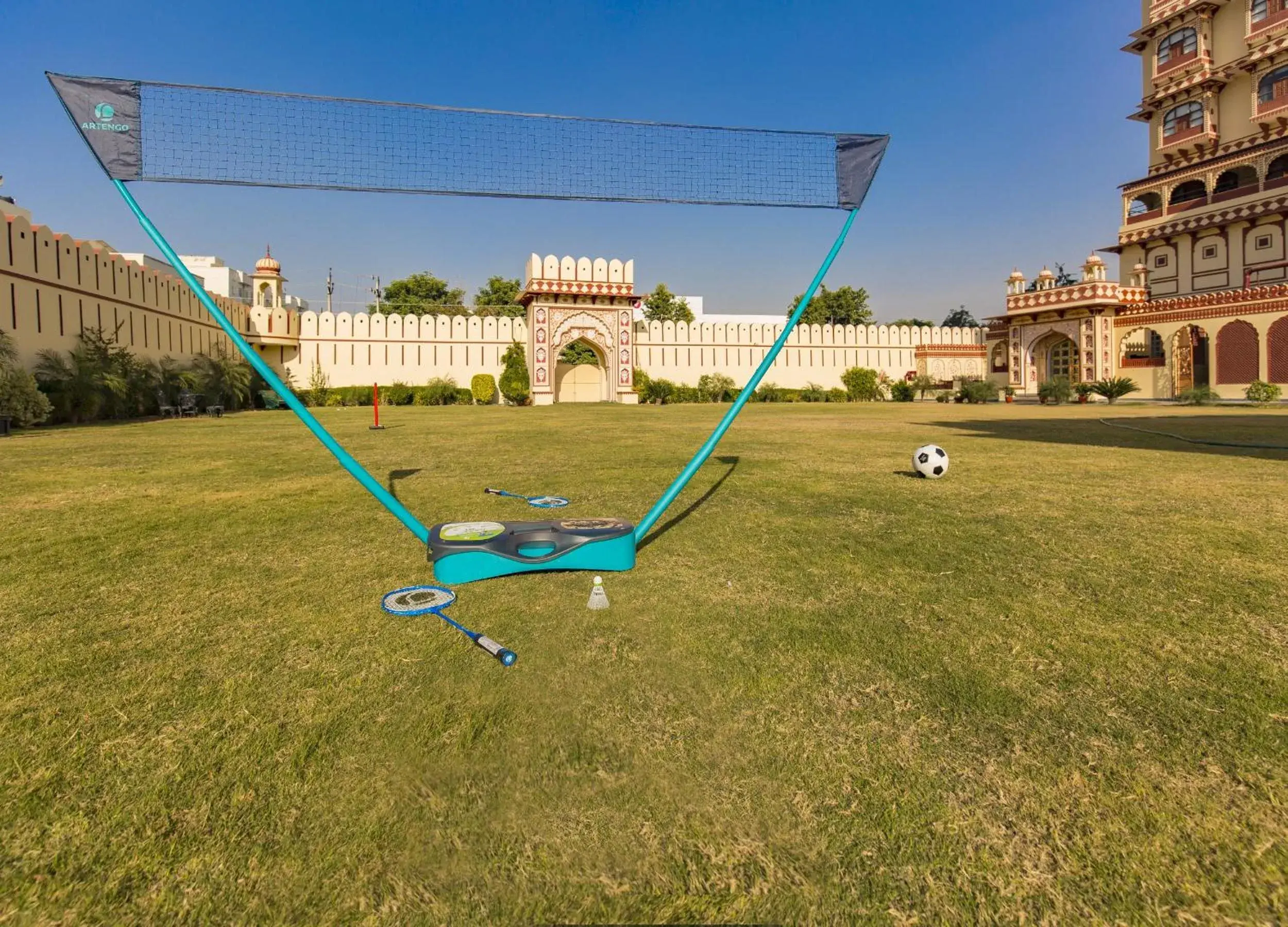 Children play ground in Umaid Haveli Hotel & Resorts