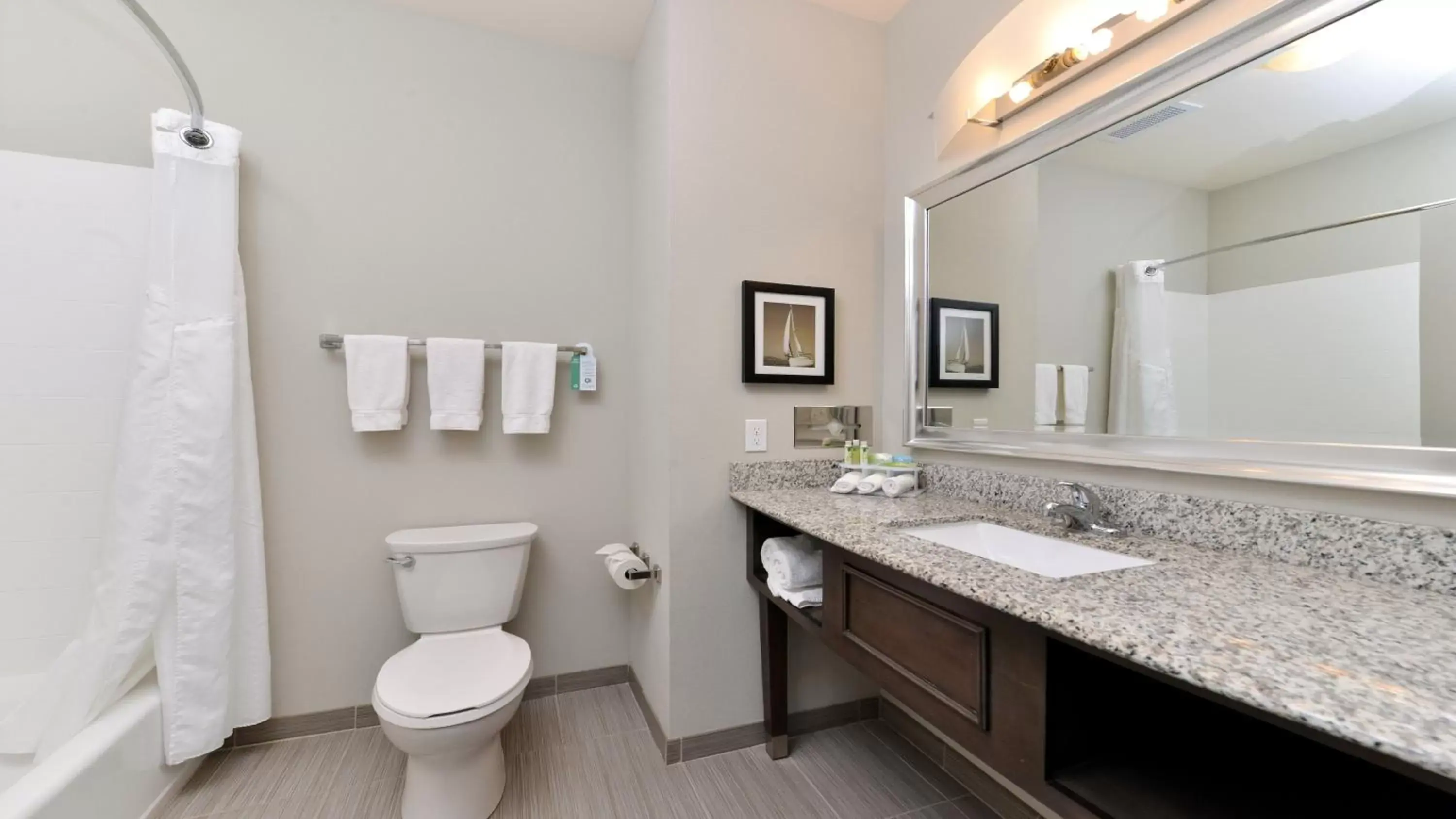 Bathroom in Holiday Inn Express Hotel & Suites Fort Walton Beach Hurlburt Area, an IHG Hotel