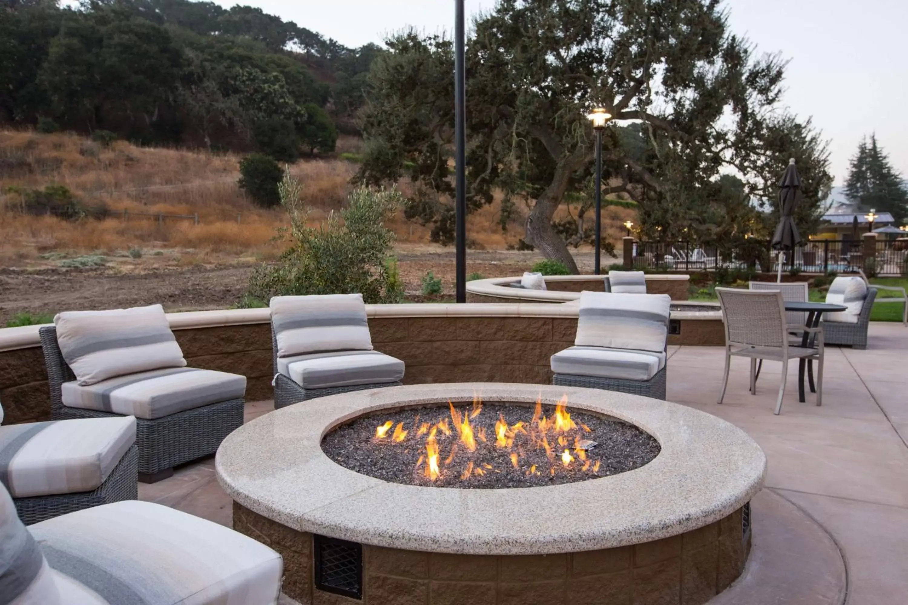 Patio in Hampton Inn & Suites Buellton/Santa Ynez Valley, Ca