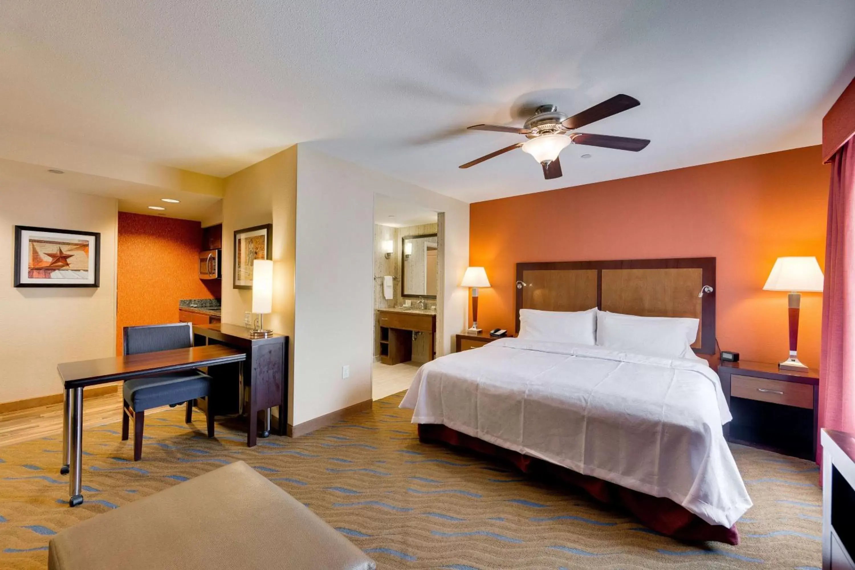 Bedroom, Bed in Homewood Suites by Hilton Fort Worth Medical Center