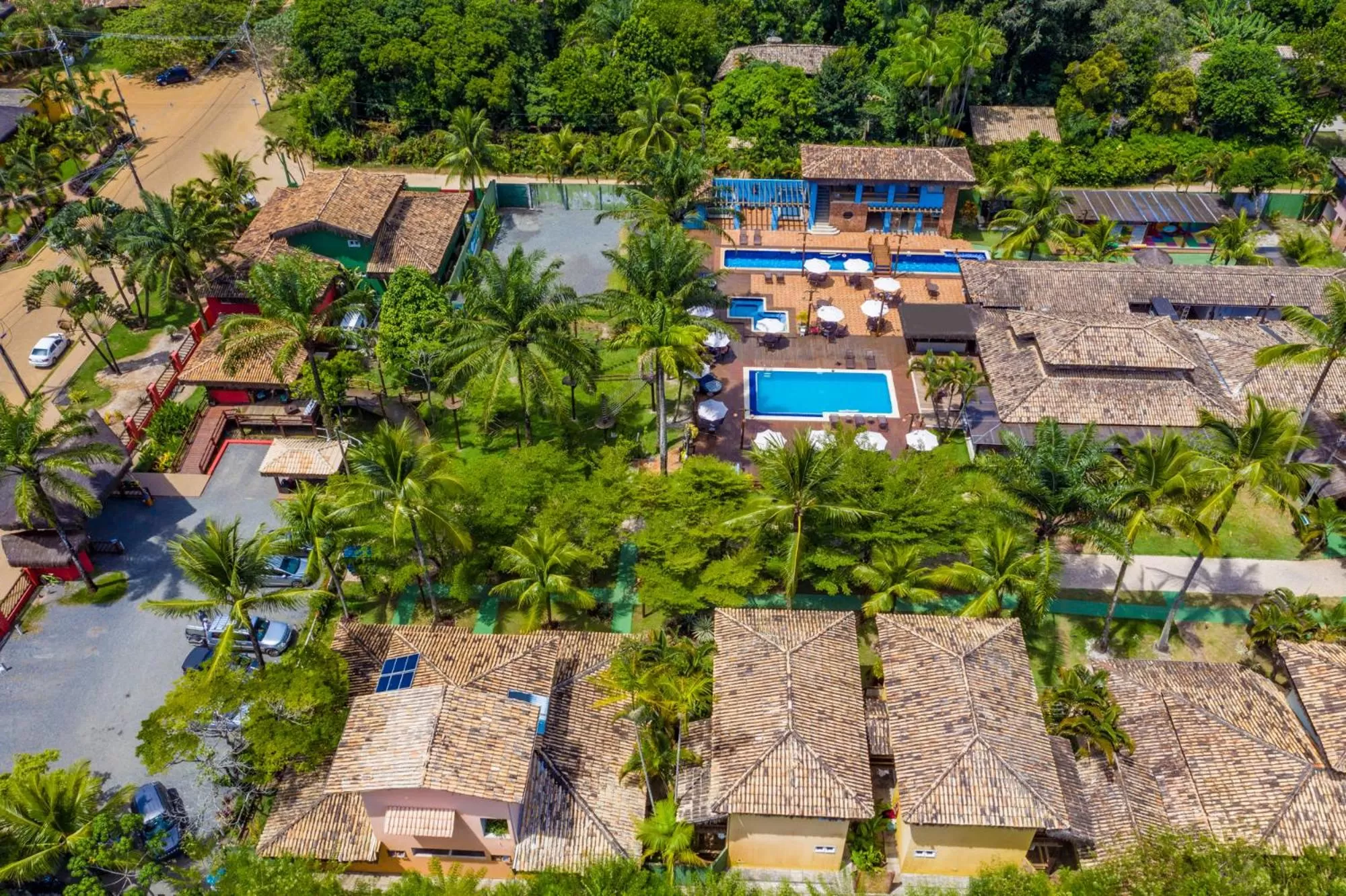 Property building in Ecoporan Hotel Charme Spa & Eventos